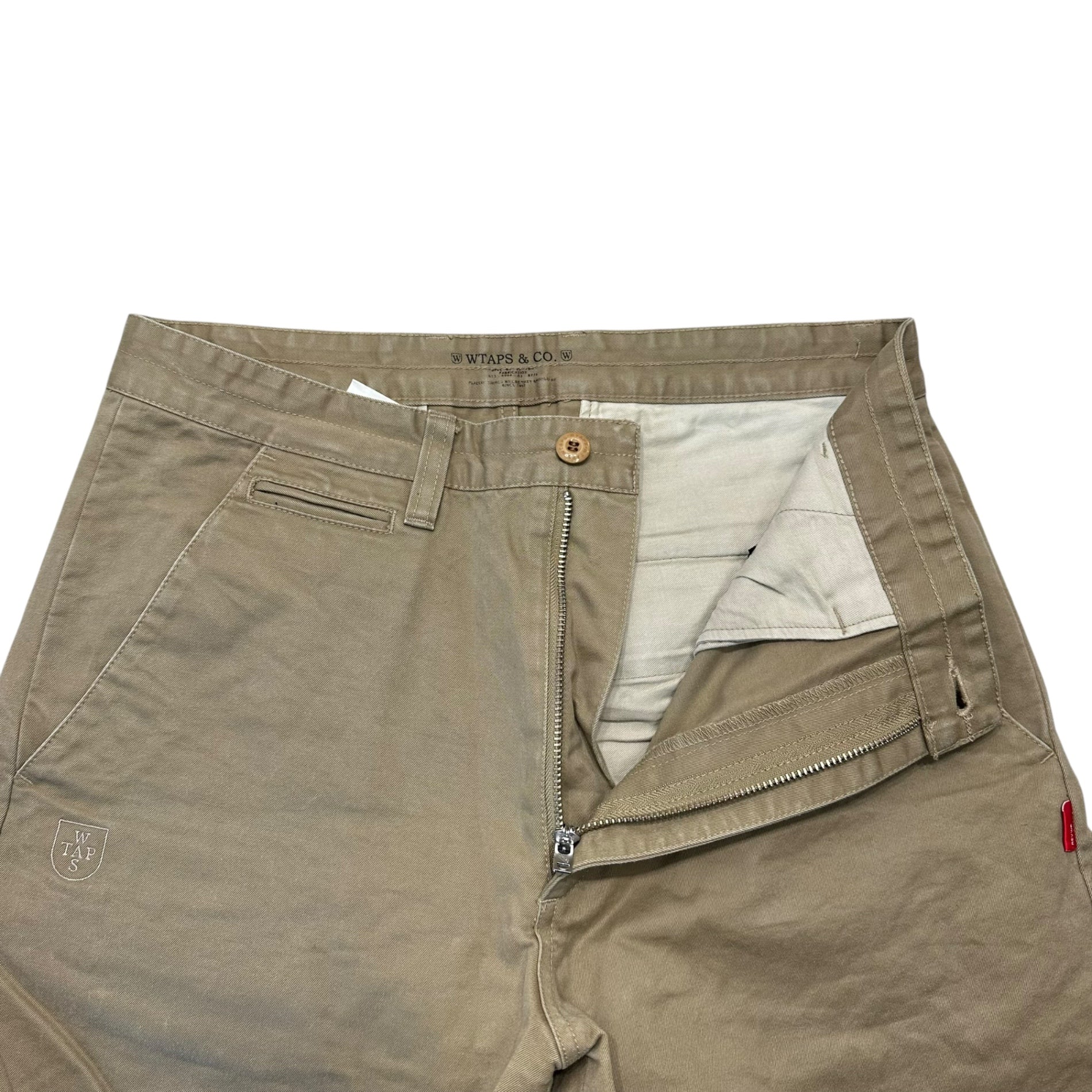WTAPS(ダブルタップス) TROUSERS COTTON CHINO WAY OF LIFE コットン チノ トラウザー パンツ 112LTDT-PTM05 M ベージュ