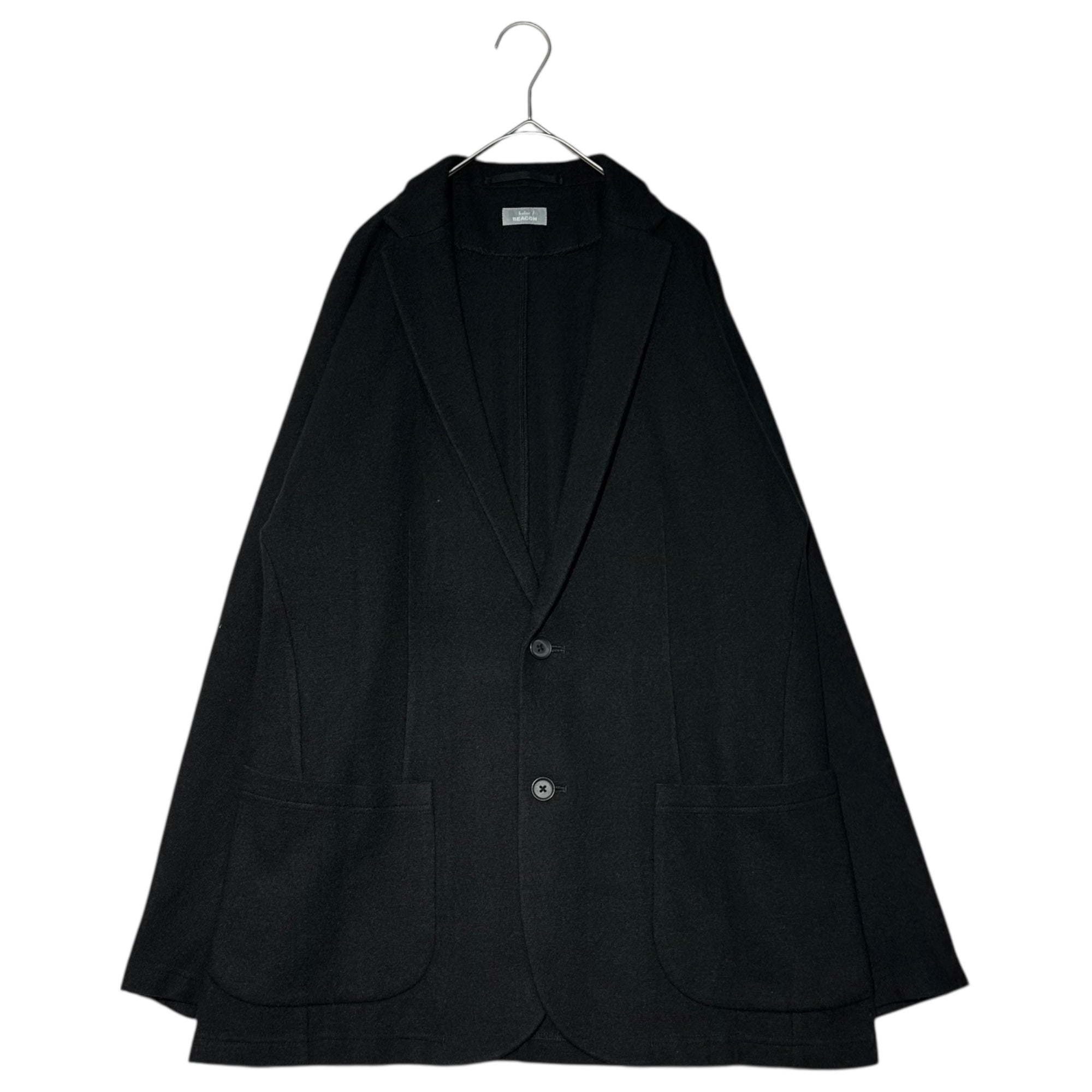 kolor BEACON(カラービーコン) 21AW Wool 2B Tailored Jacket ウール 2B テーラード ジャケット 21WBM-J01237 3 ブラック