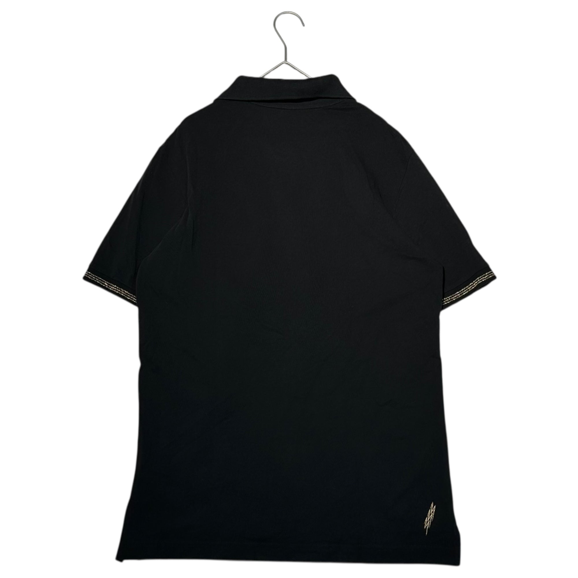 Y-3(ワイスリー) 11SS Logo Patch Polo Shirt ロゴ ワッペン ポロシャツ V12161 L ブラック