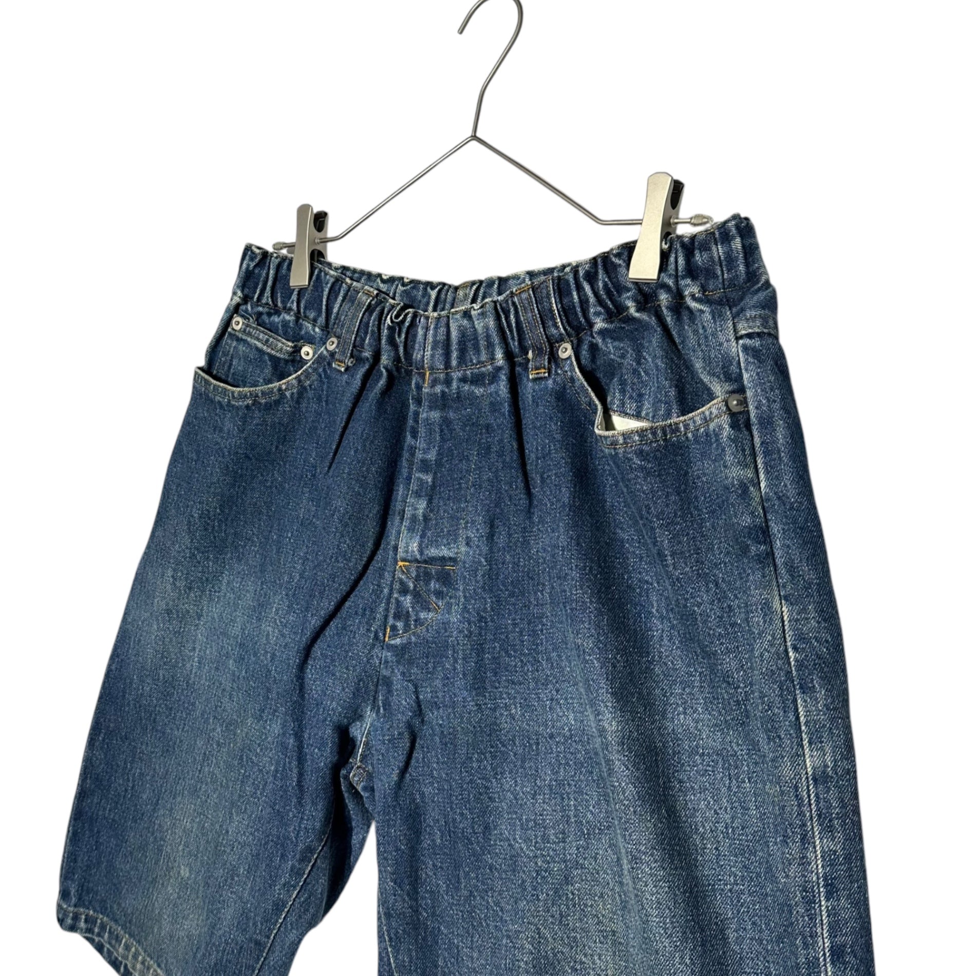 GOODENOUGH(グッドイナフ) 90's Denim Half Shorts Pants 90年代 デニム ハーフ パンツ L インディゴ