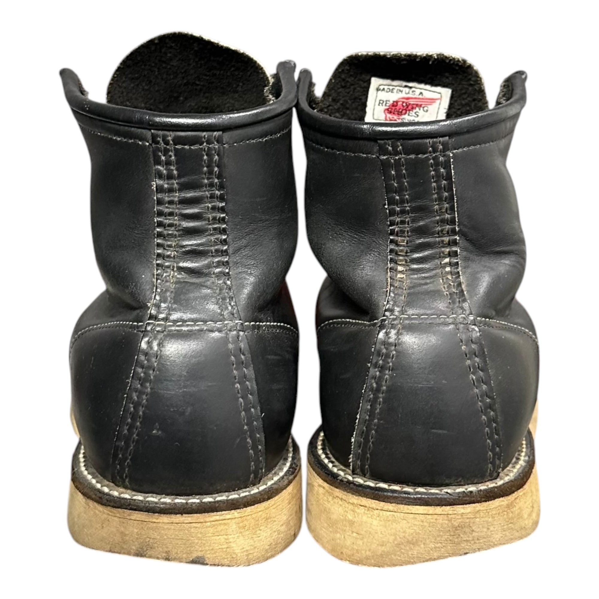 REDWING(レッドウィング) 1996～2003's USA made 6-inch Classic Moc 6インチ クラシック モック 8179 7(25cm程度) ブラック 90年代～ 90's~00's 刺繍羽根タグ ワークブーツ