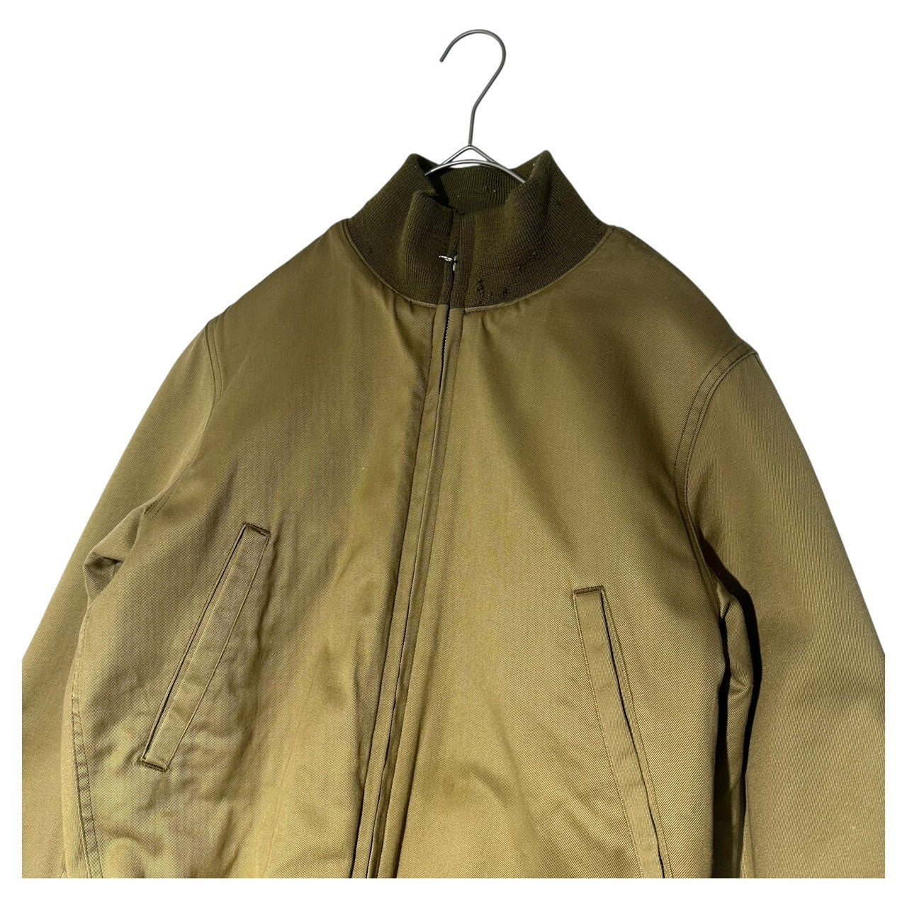 THE REAL McCOY'S(ザリアルマッコイズ) Tankers Jacket 初期型 タンカース ジャケット W-669-qm-16393 SMALL カーキ ベル型TALON フライト ミリタリー