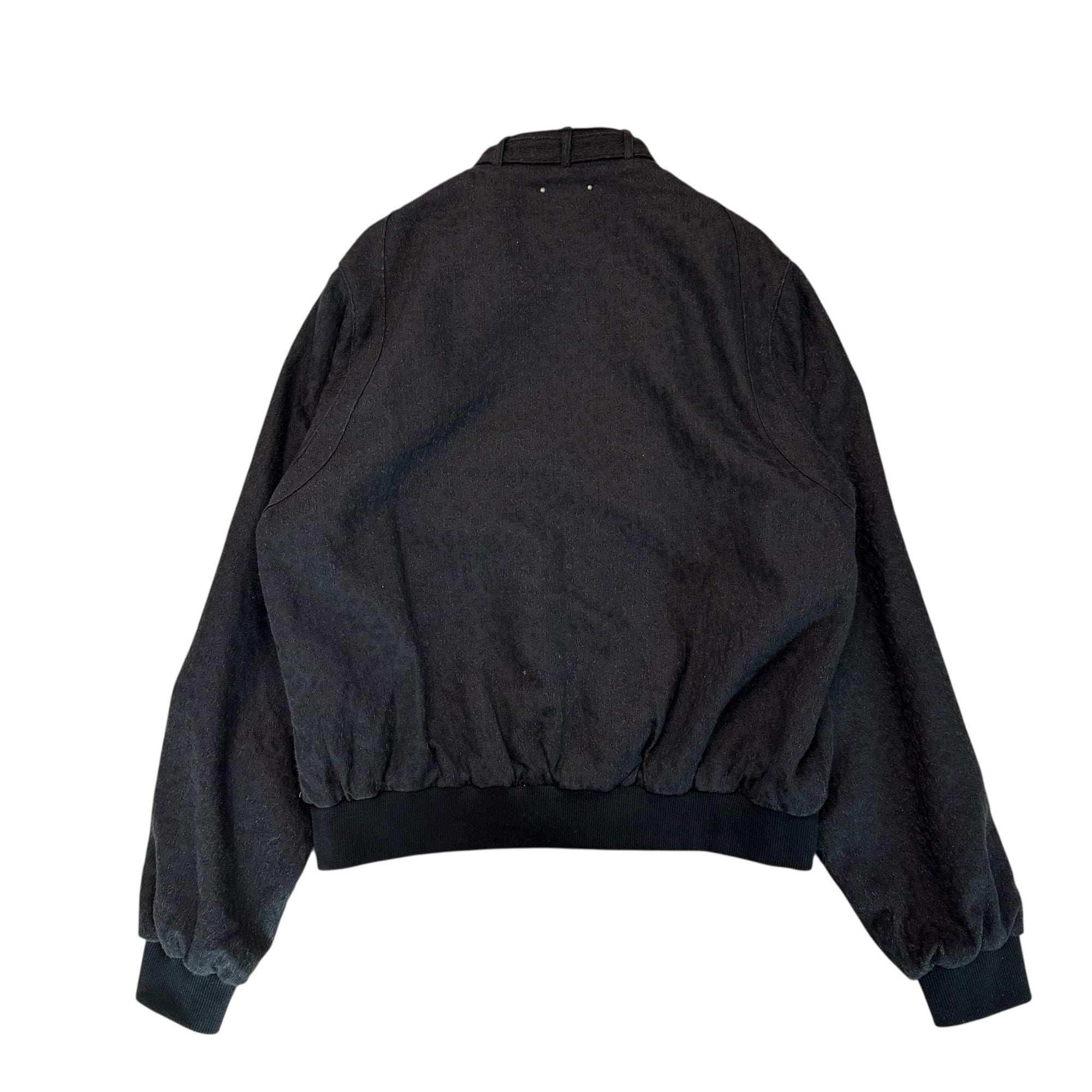 MINEDENIM(マインデニム) 19AW Leopard Jacquard Denim Work BZ レオパード ジャカード デニム ワーク ジャケット 1908-8003-97-022 2 ブラック