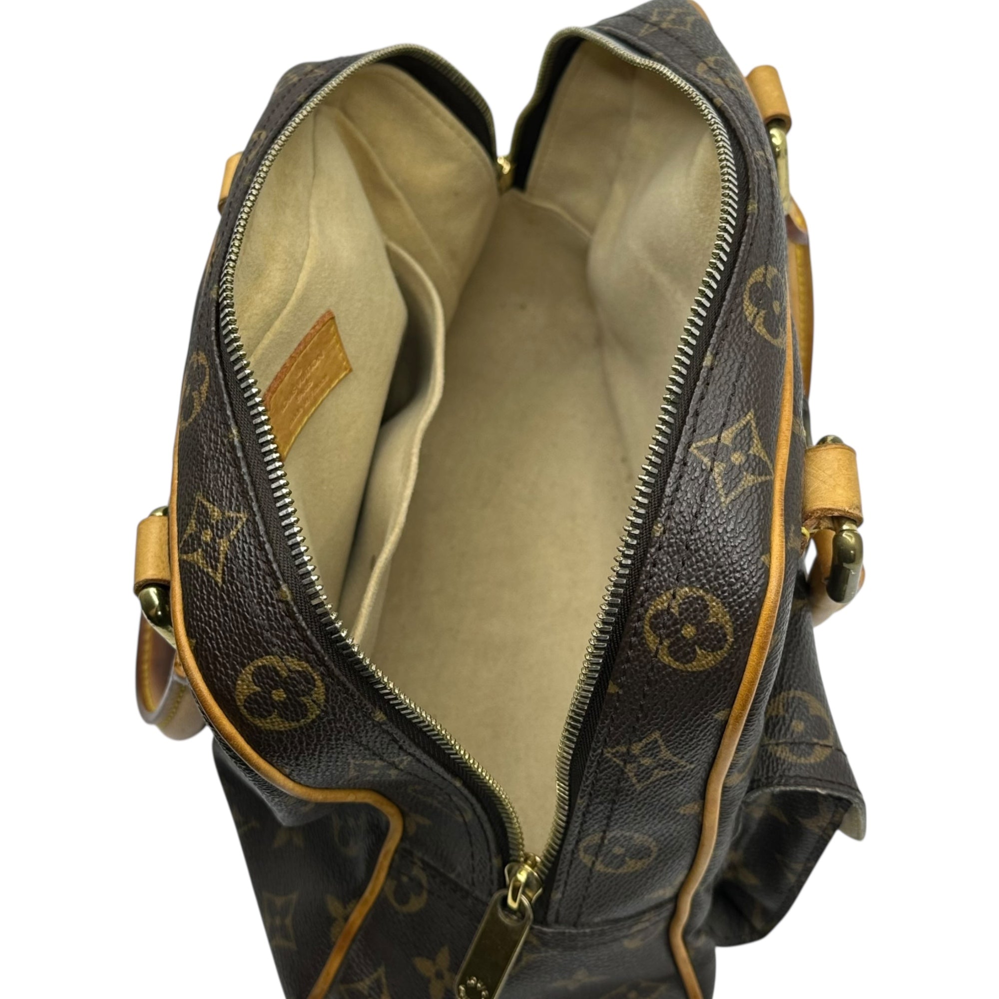 LOUIS VUITTON(ルイヴィトン) Manhattan PM マンハッタンPM ハンドバッグ モノグラム M40026 ブラウン