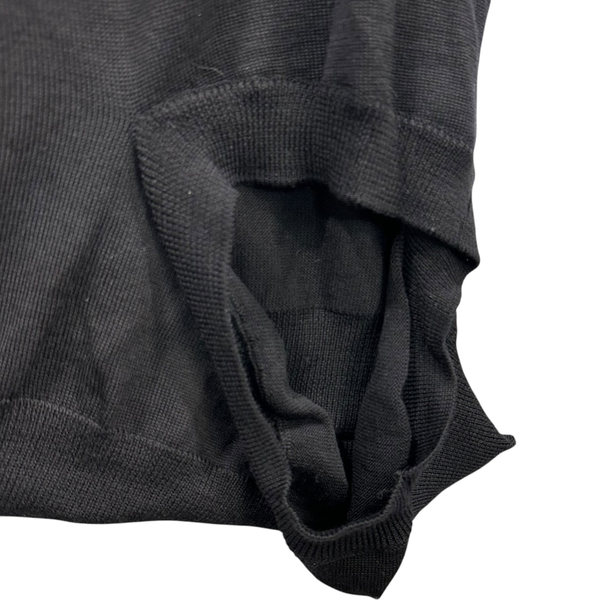 COMME des GARCONS(コムデギャルソン) 2002AW Twisted Ｂutton-Ｆront Pullover Sweater "捻じれ" カーディガン デザイン プルオーバー ニット  GG-N004 FREE ブラック×ブラウン AD2002