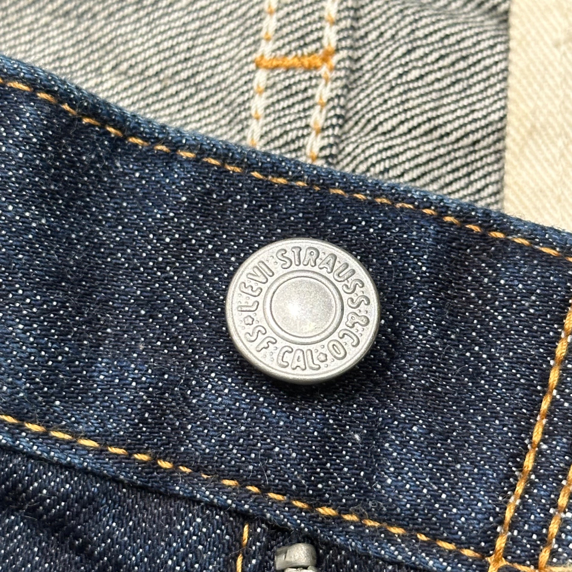 Levi's Fenom×uniform experiment(リーバイスフェノム×ユニフォームエクスペリメント) 350 DISCO Studded Denim Pants スタッズ デニム パンツ S0350-0001 M(32×31) インディゴ fragment