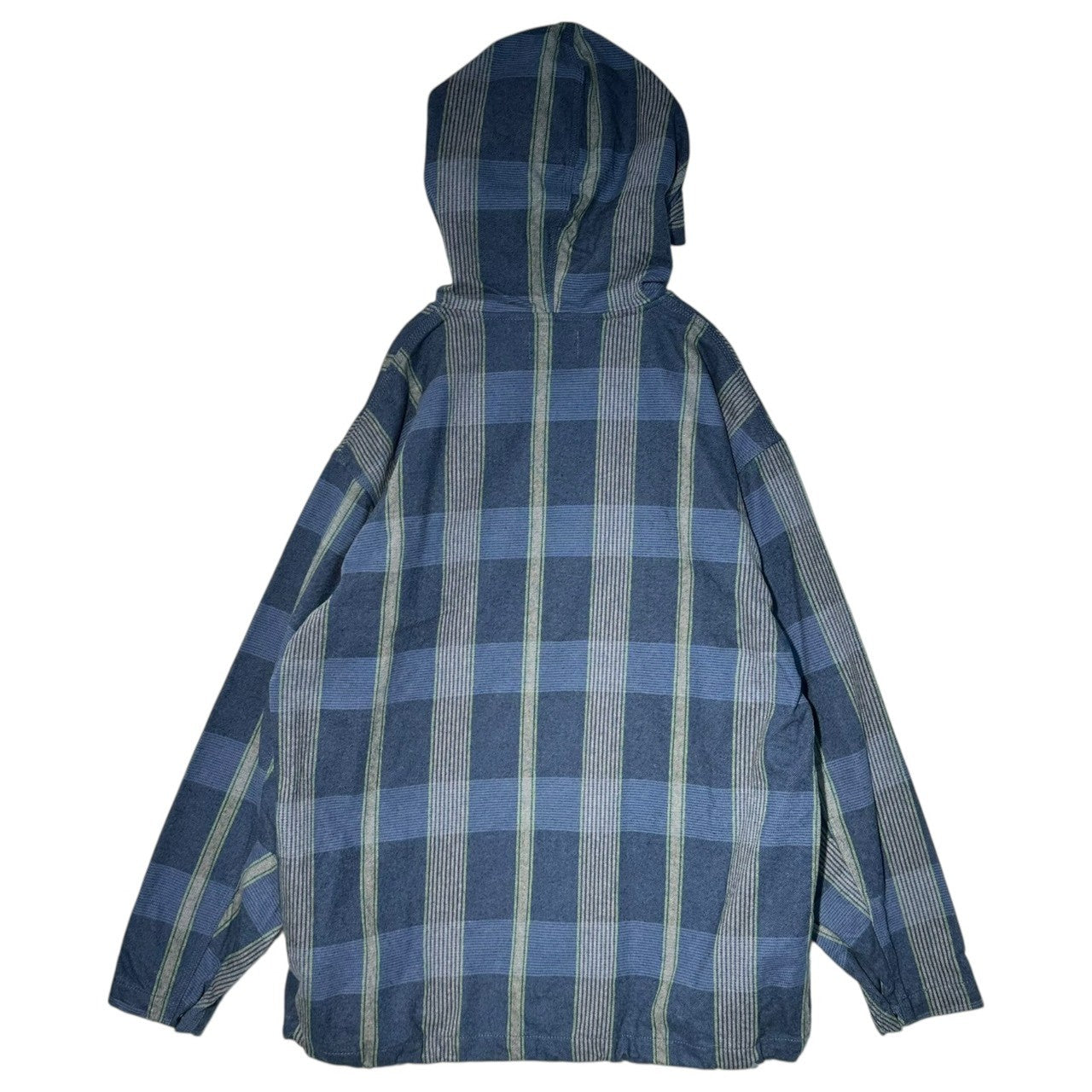Pilgrim Surf+Supply(ピルグリムサーフ+サプライ) Check Cotton Mountain Parka チェック コットン マウンテンパーカー 36-18-0578-879 S ブルー×グレー ジャケット