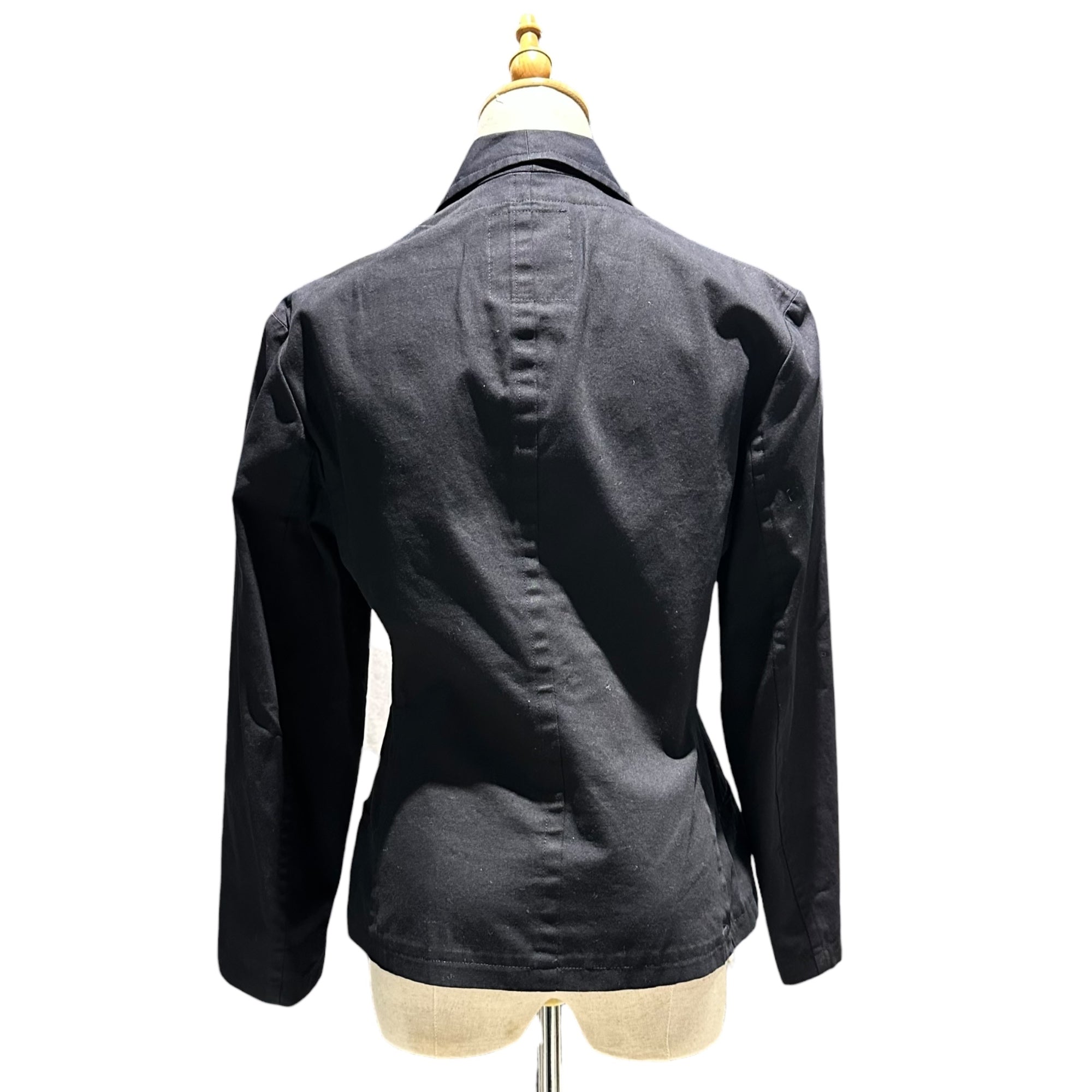 Y's(ワイズ) 4B Cotton Casual Jacket 4ボタン コットン カジュアル ジャケット YO-J28-037 3(L程度) ブラック