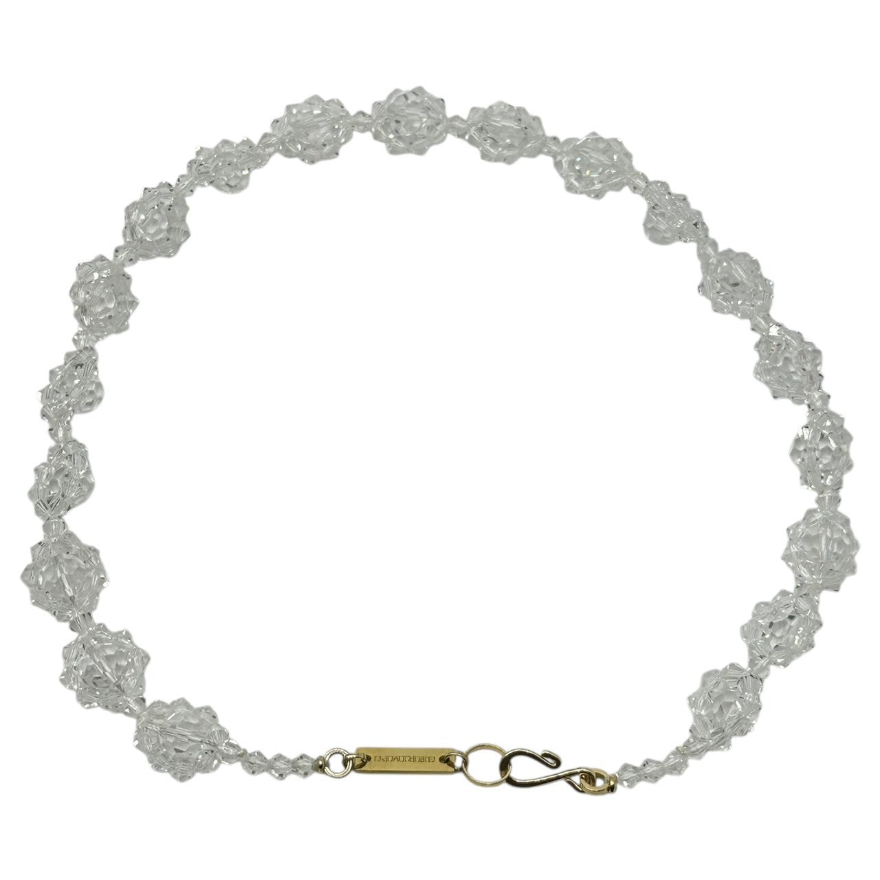 SHRIMPS(シュリンプス) Sydney Necklace - Clear シドニー ネックレス - クリア クリア×ゴールド 箱付