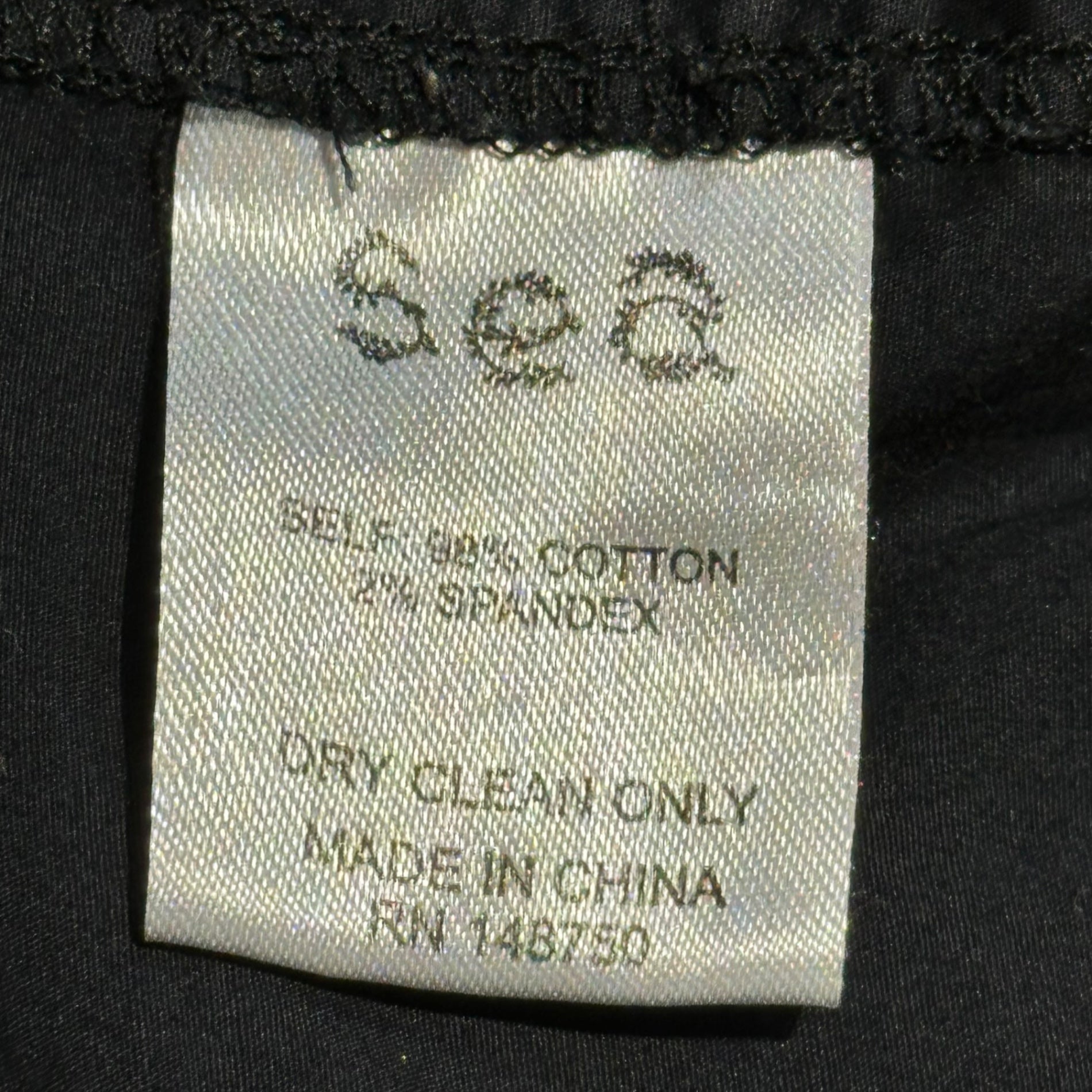 sea NEW YORK(シーニューヨーク) Pleated-Line Long-Sleeve Jumpsuit プリーツ ライン 長袖 オールインワン 8(L) ブラック