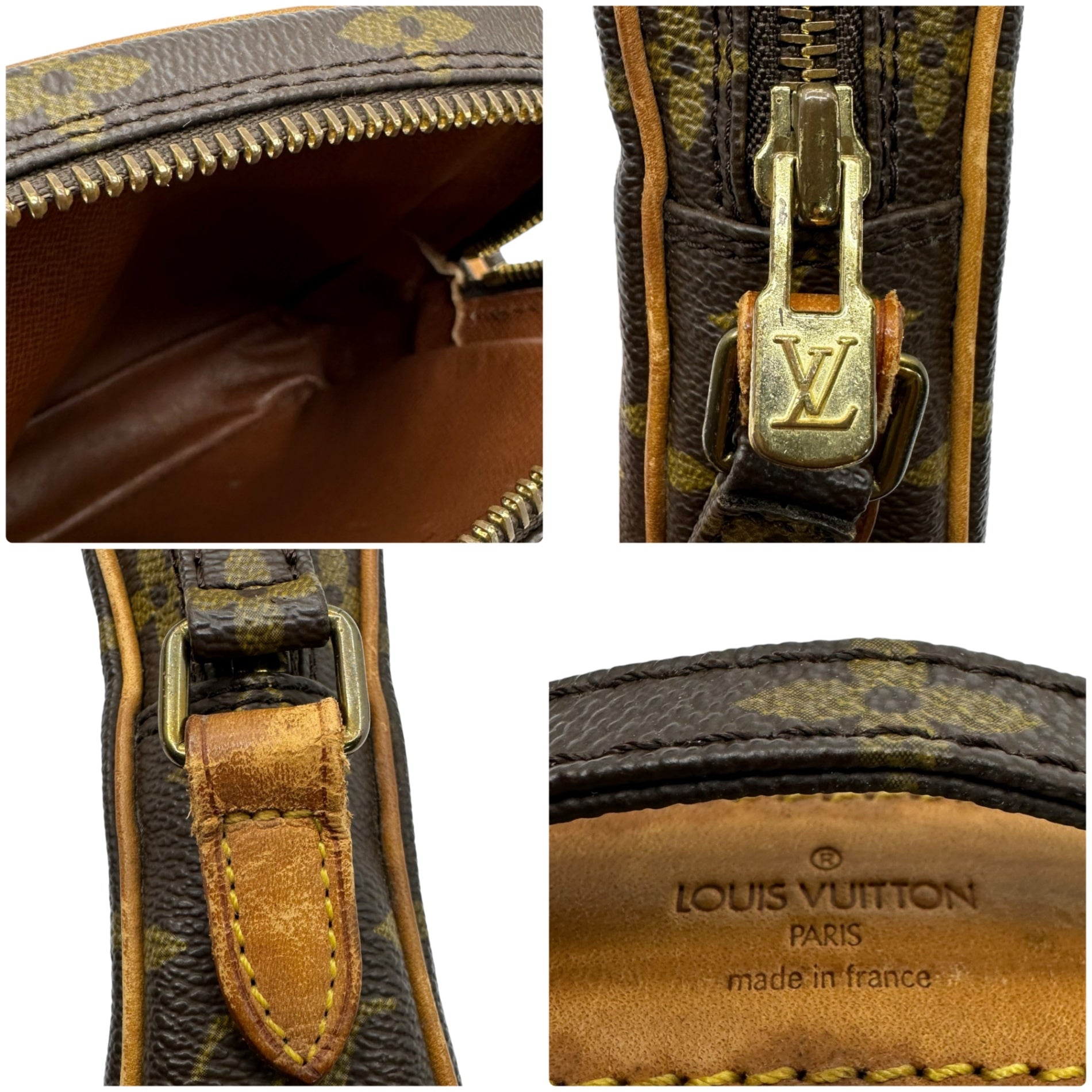 LOUIS VUITTON(ルイヴィトン) Mini Danube - Monogram ミニ ダヌーブ - モノグラム M45268 ブラウン SL8907 ショルダー バッグ