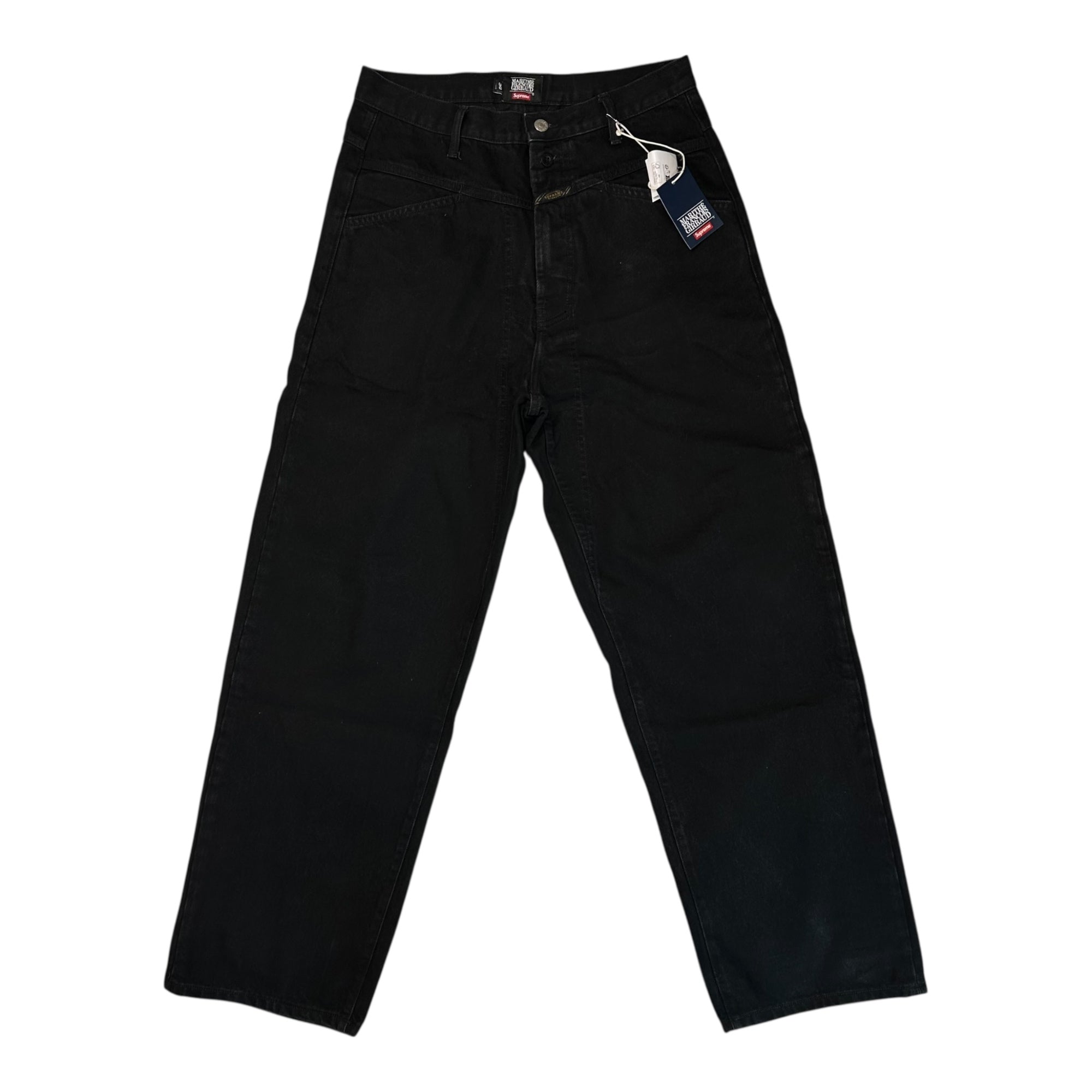 SUPREME(シュプリーム) 25SS Marithé + François Girbaud X-Seam Baggy Jean マリテ フランソワ ジルボー X-シーム バギー ジーンズ 30 ブラック ワイド デニム パンツ コラボ