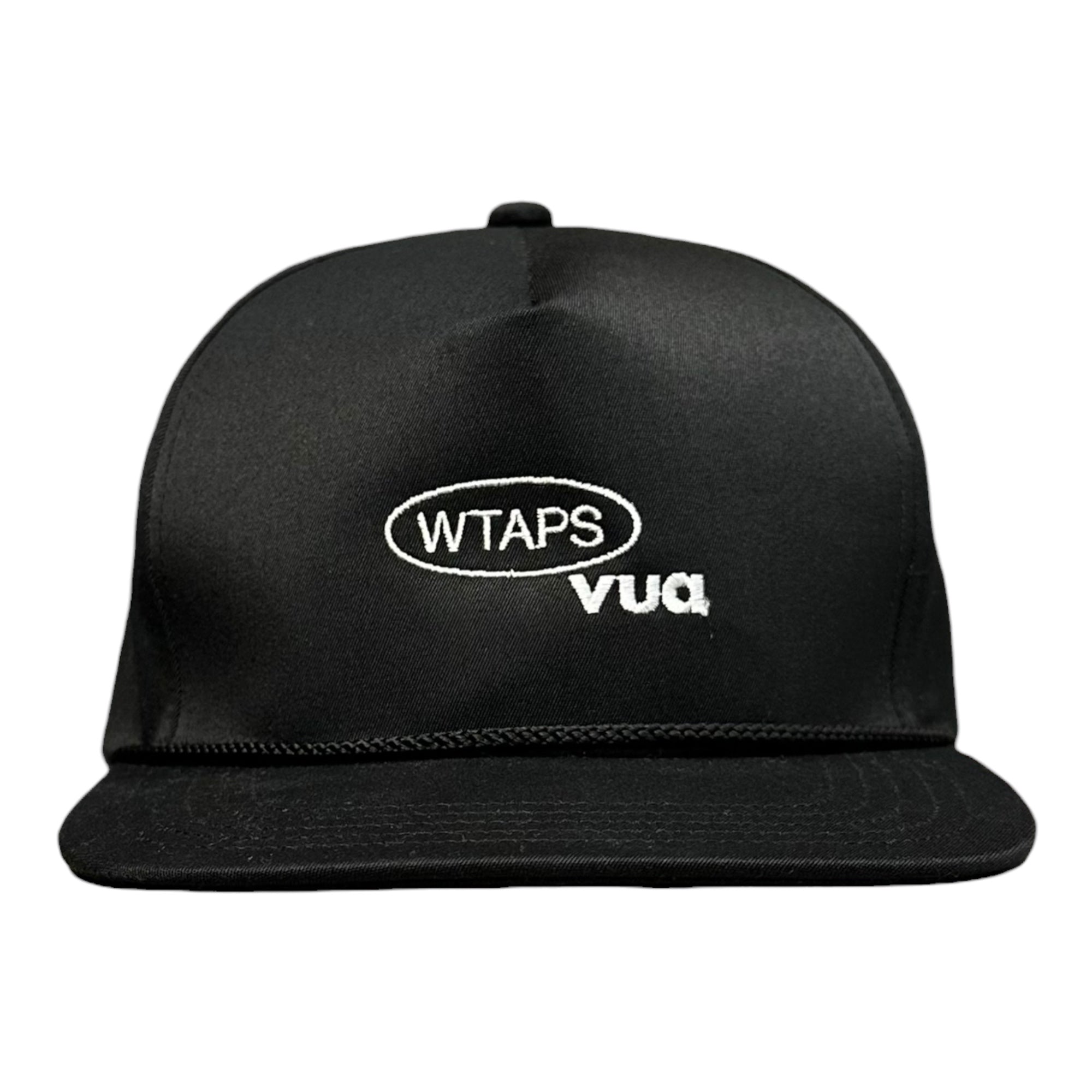 WTAPS(ダブルタップス) 2025SS MILITIA 02 / CAP / CTPL. TWILL スナップバック ロゴ キャップ 251HCDT-HT12 ブラック