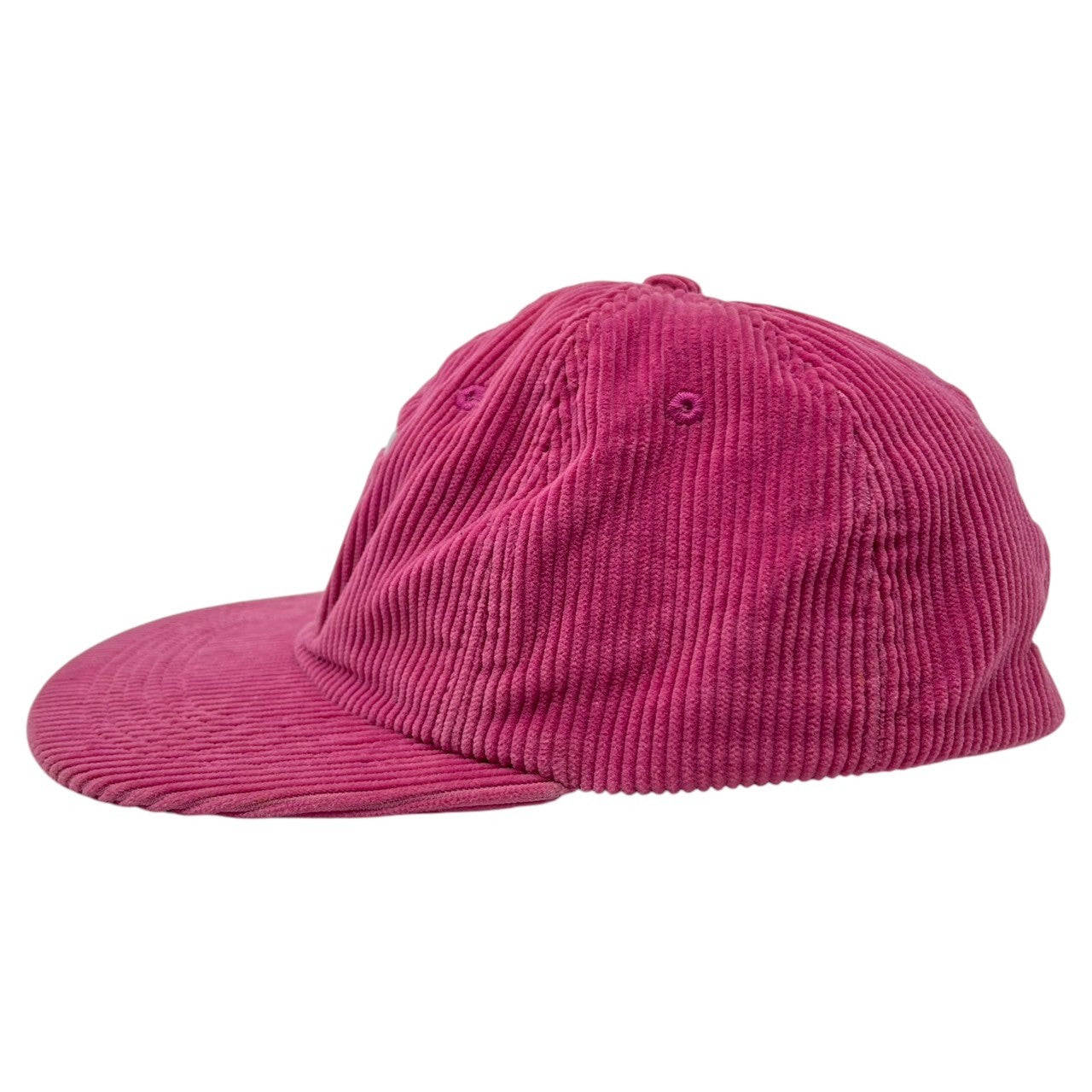 SUPREME(シュプリーム) 17SS CORDUROY S LOGO 6PANEL CAP コーデュロイ S ロゴ 6パネル キャップ ピンク