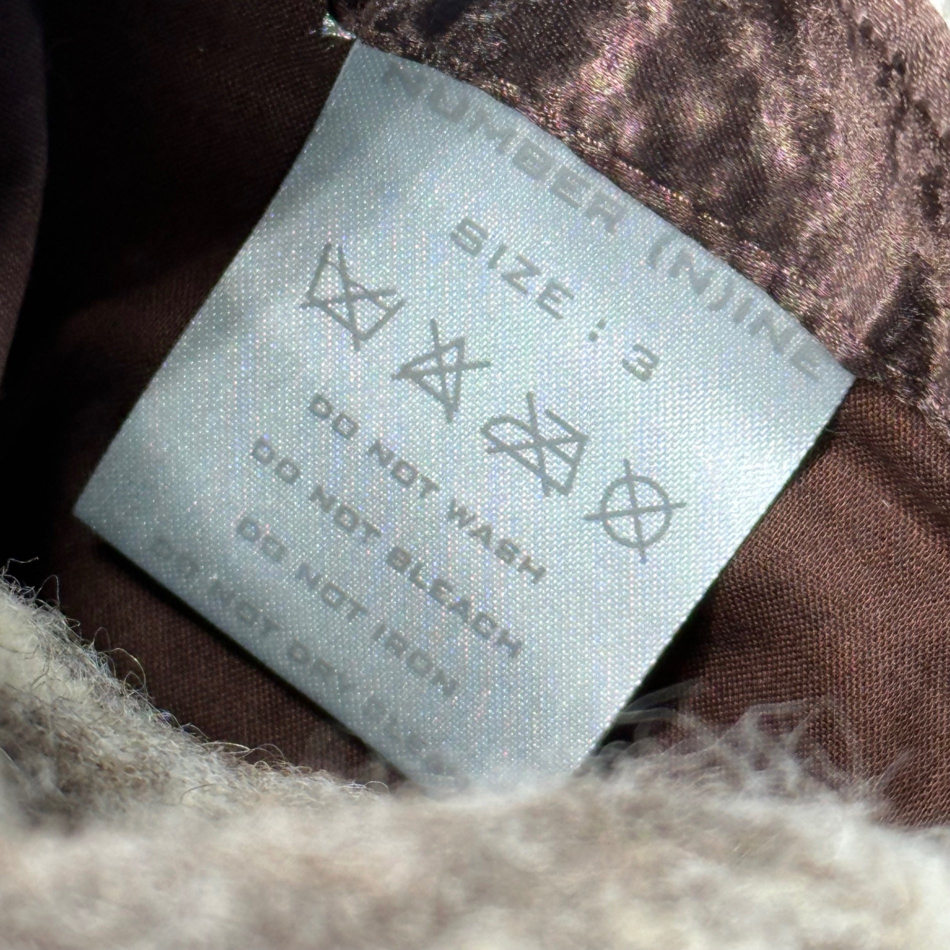 NUMBER (N)INE(ナンバーナイン) 02AW George Period Rabbit Fur Decorated Belted Hooded Check Gown Coat ジョージ期 ラビットファー ベルテッド フーデッド チェック ガウン コート 3(M) ベージュ 2002年 archives collection 稀少品 ヴィンテージ 宮下貴裕 本人期