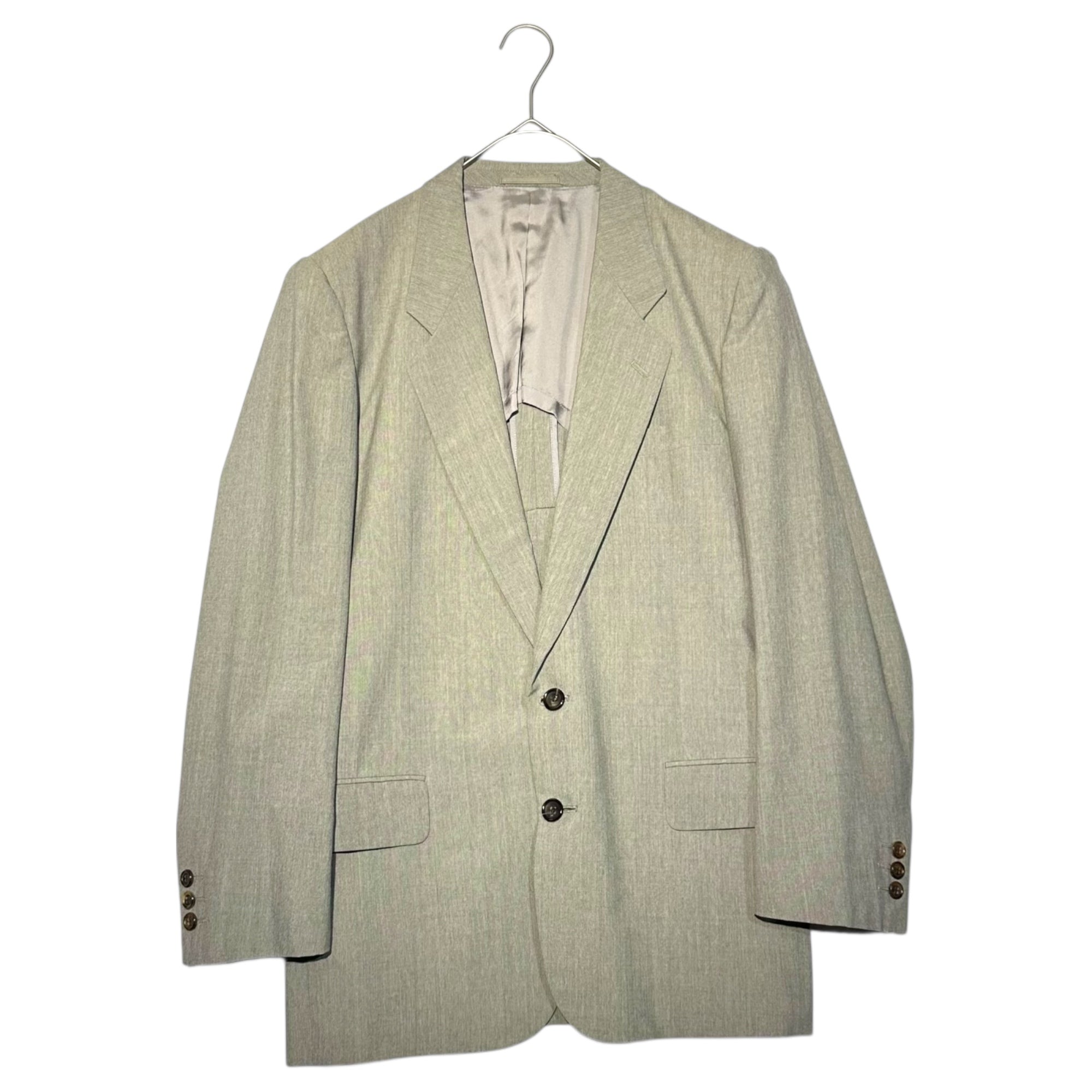 COMME des GARCONS HOMME(コムデギャルソンオム) 90's 2B Wool Tailored Jacket 2B ウール テーラード ジャケット HS-02008 M グレー AD1992 田中オム 田中啓一デザイン期