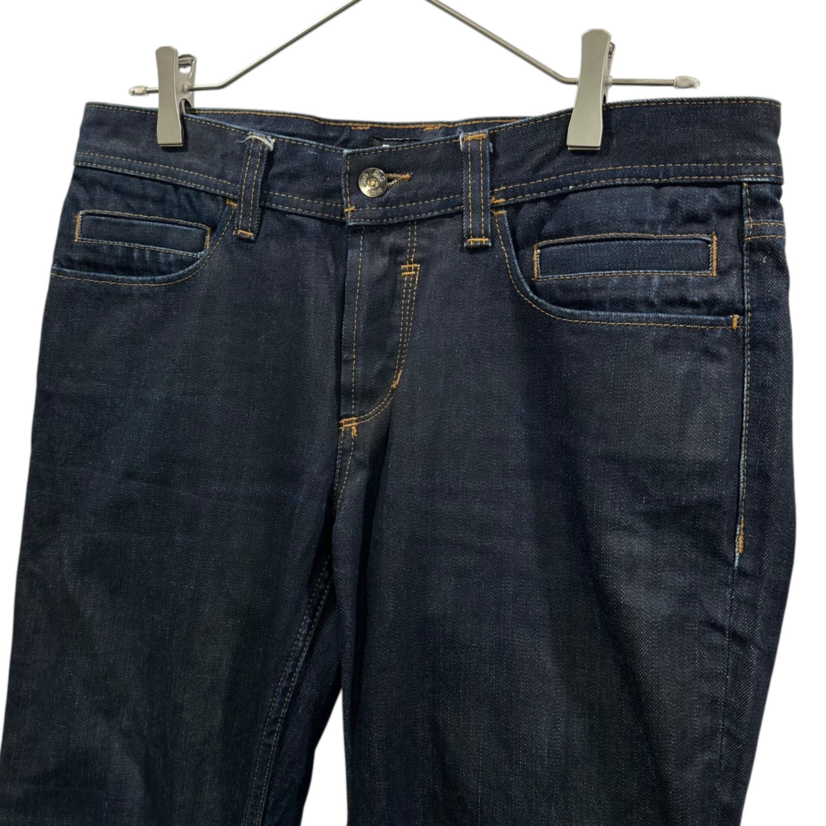 D&G(ディー&ジードルガバドルチェ&ガッバーナ) Straight Denim Pants ストレート デニム パンツ 32 インディゴ