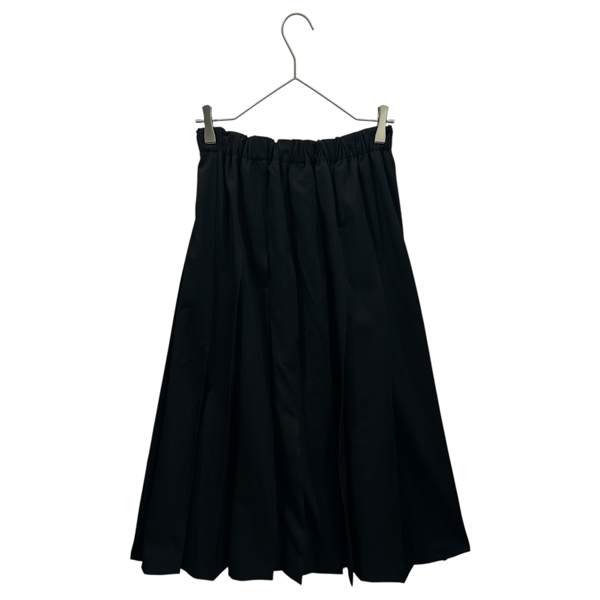 tricot COMME des GARCONS(トリココムデギャルソン) 1998SS Wool Gabardine Long Pleated Skirt ウールギャバジン ロング プリーツ スカート TS-070180 FREE ブラック AD1997 ヴィンテージ アーカイブ