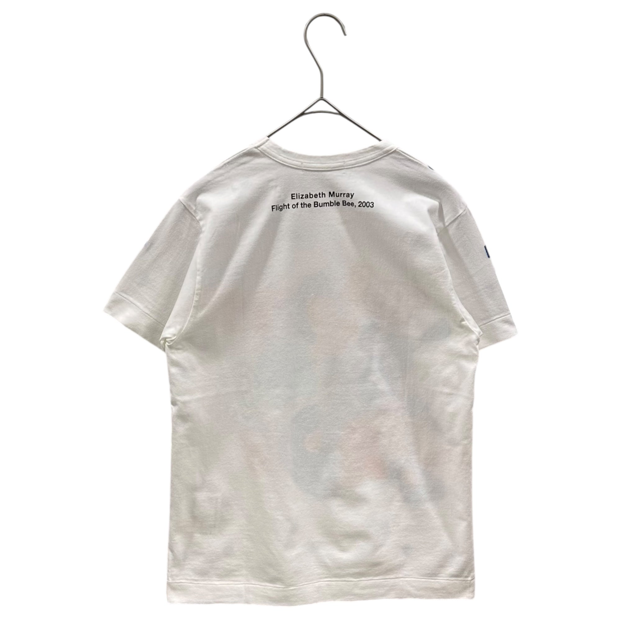 COMME des GARCONS(コムデギャルソン) 2009SS Elizabeth Murray Flight of the Bumble Bee, 2003 Tee エリザベス マレー Tシャツ OC-T020 S ホワイト AD2009