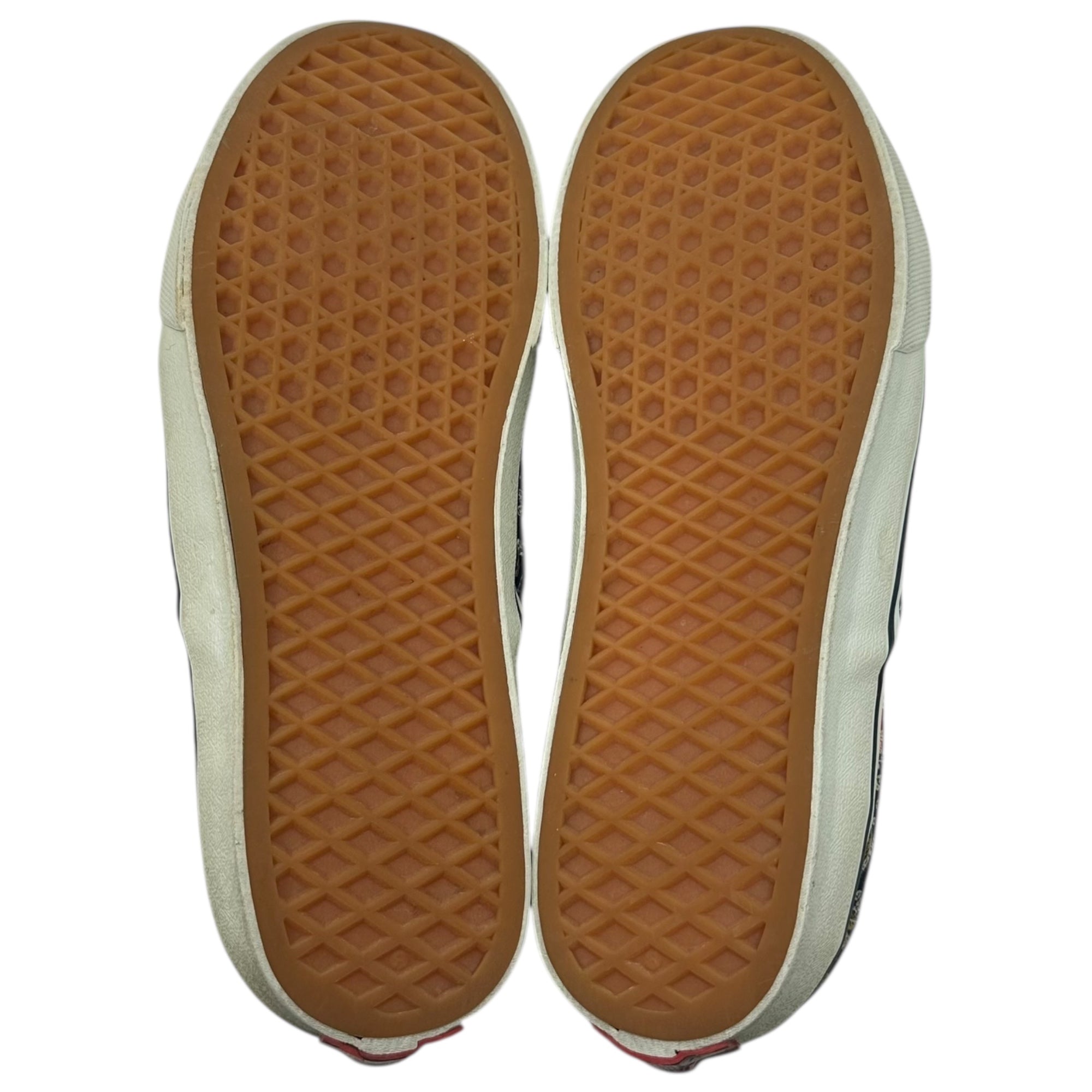 VANS(バンズ) Classic Slip-on クラシック スリッポン ペイズリー バンダナ パッチワーク 26.5cm レッド×ネイビー スニーカー