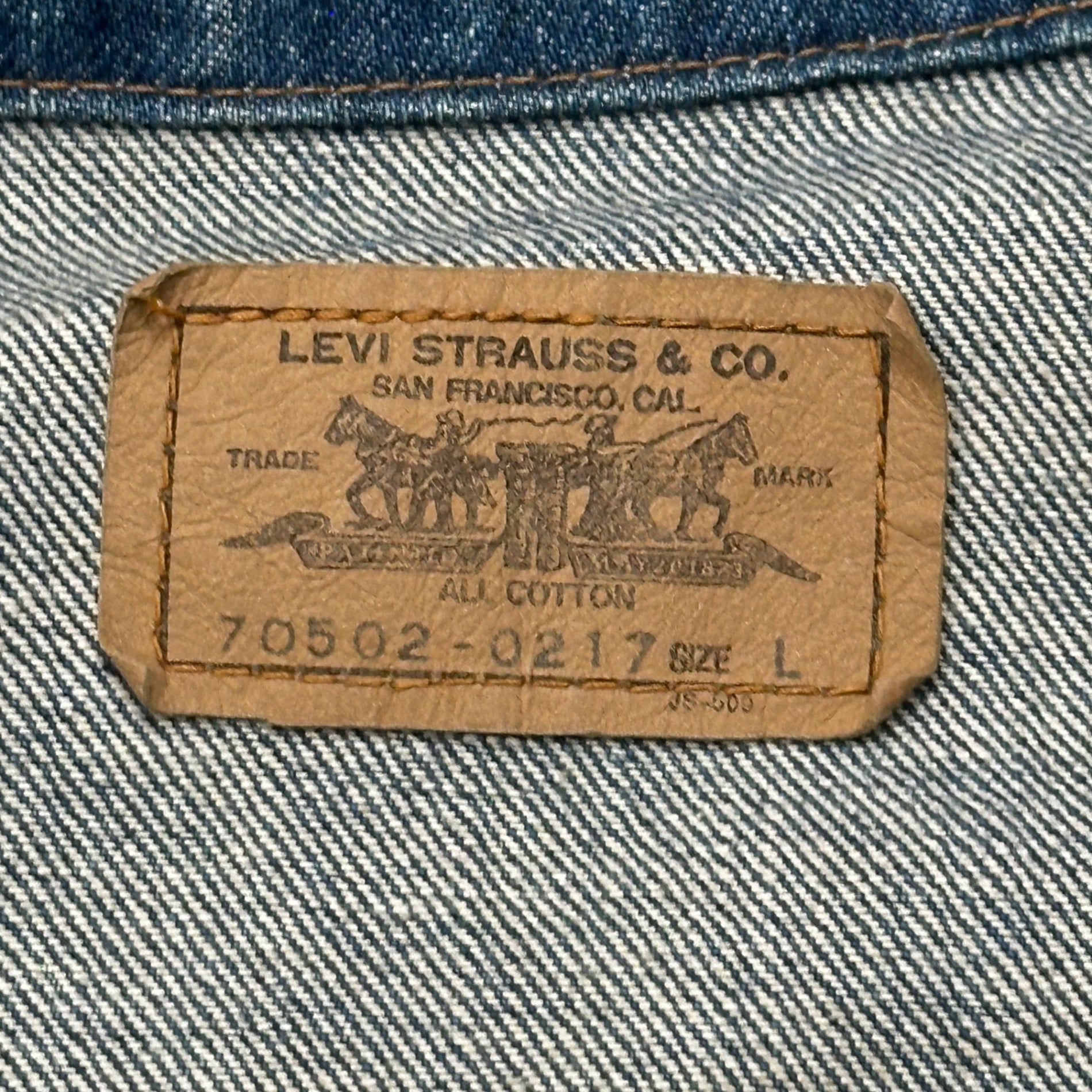 Levi's(リーバイス) 80's 70502 2nd Type Denim Jacket 80年代 セカンド デニム ジャケット J22JT782 11 86 L インディゴ 86年11月製造