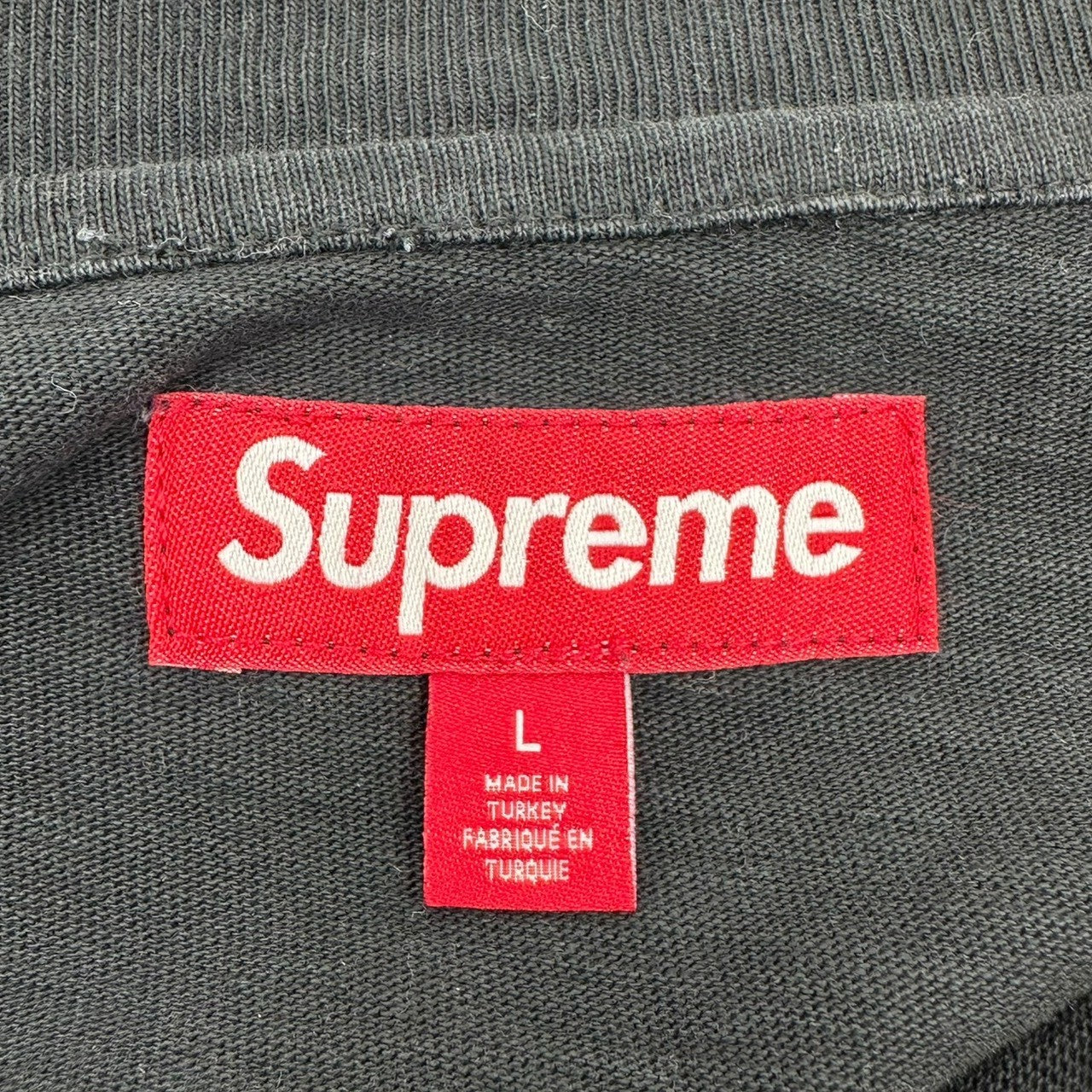 SUPREME(シュプリーム) 24AW FTP S/S Top ロゴ プリント Tシャツ L ブラック 24FW