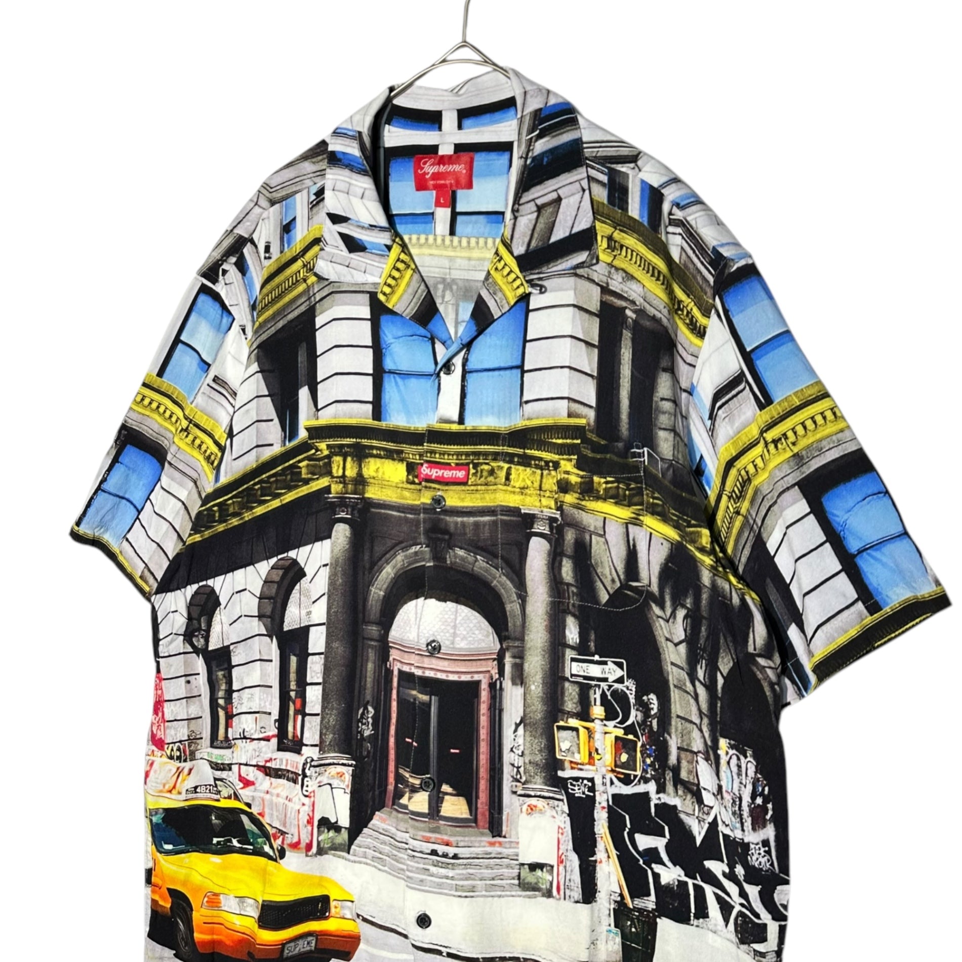 SUPREME(シュプリーム) 21SS 190 bowery rayon s/s shirt バワリー レーヨン 半袖 シャツ L マルチカラー