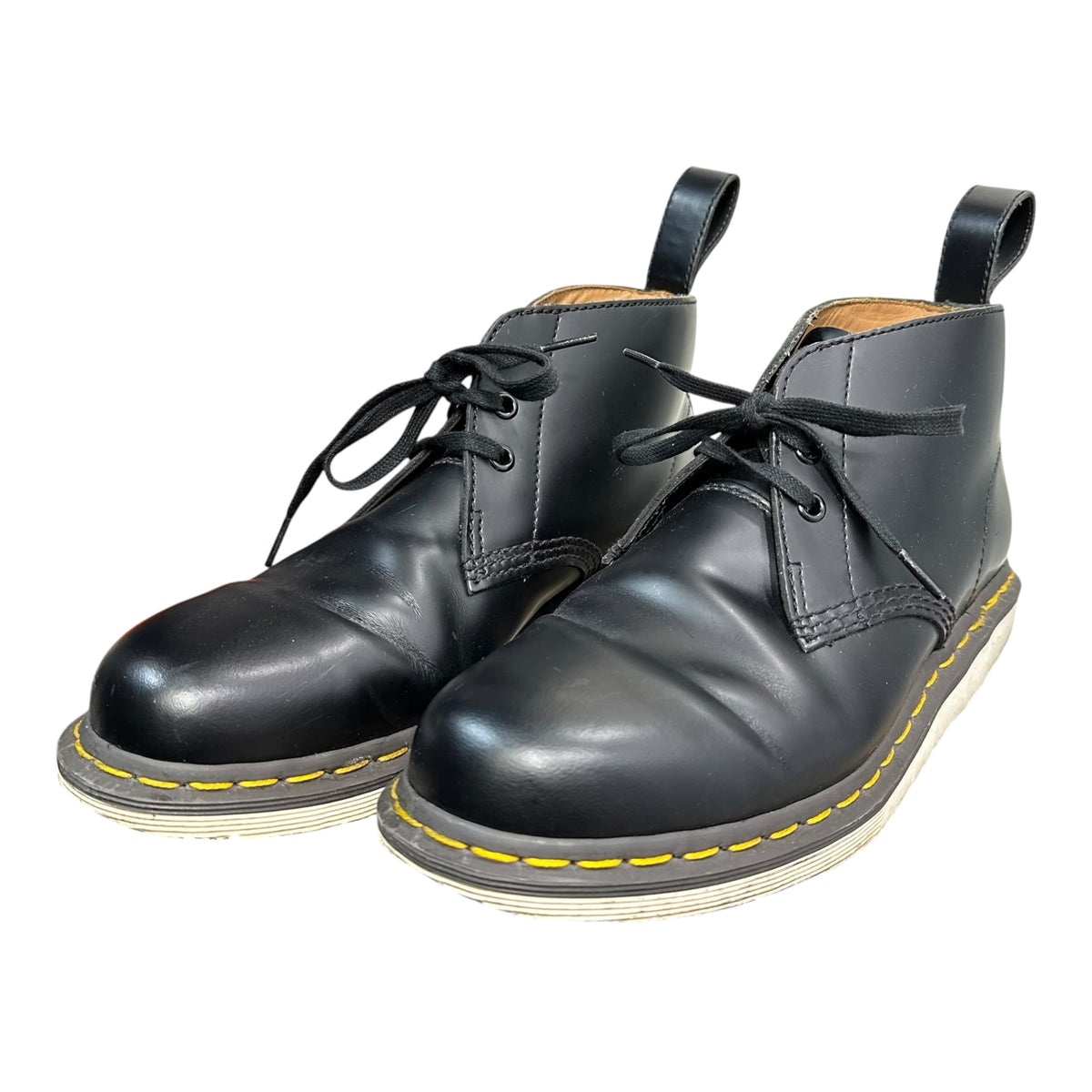 DR.MARTENS×COMME des GARCONS HOMME DEUX(ドクターマーチコムデギャルソンオムドゥ) England made MANTON Chukka boots チャッカー ブーツ 13924 27cm ブラック×ホワイト イングランド製