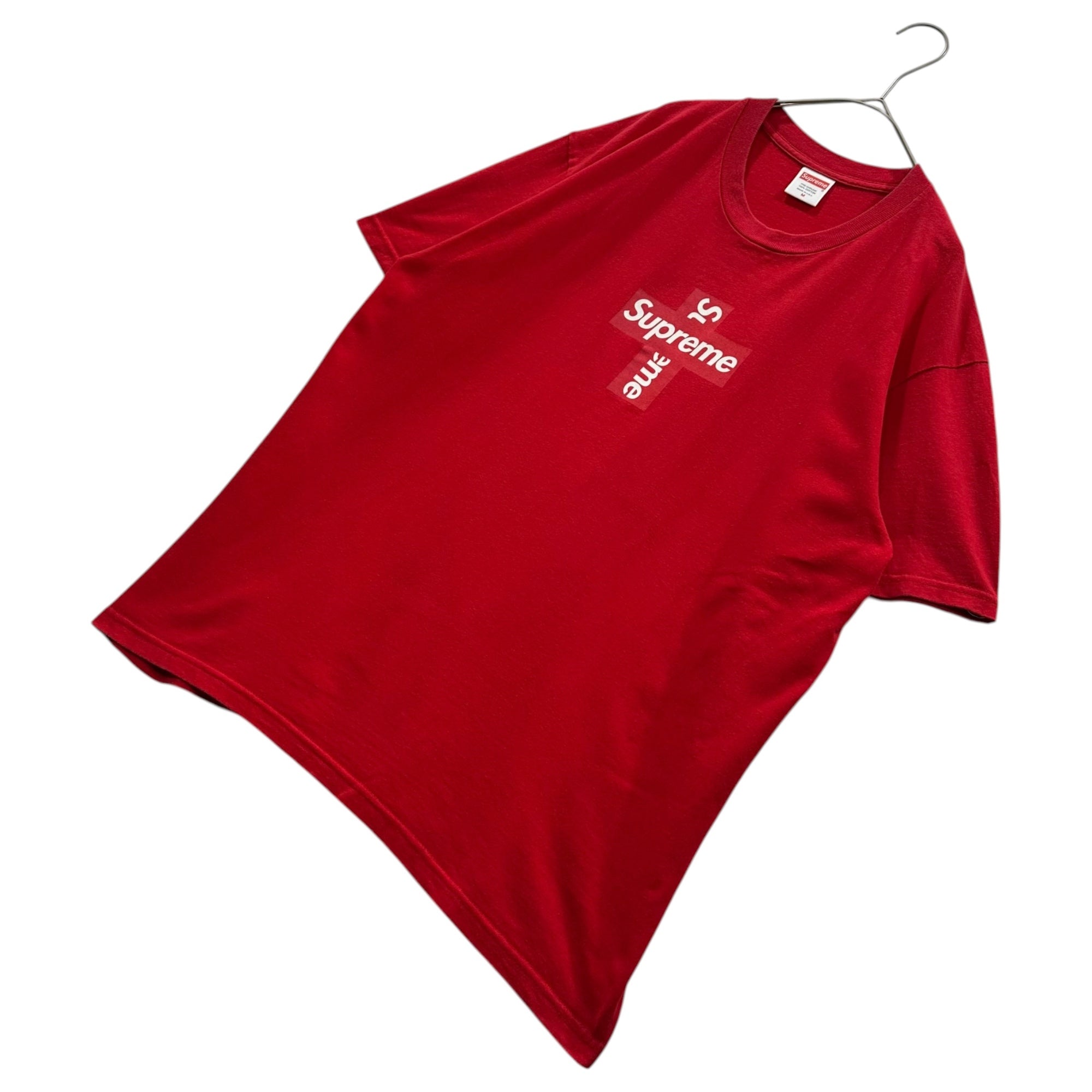 SUPREME(シュプリーム) 2020AW Cross Box Logo Tee クロス ボックス ロゴ Tシャツ M レッド