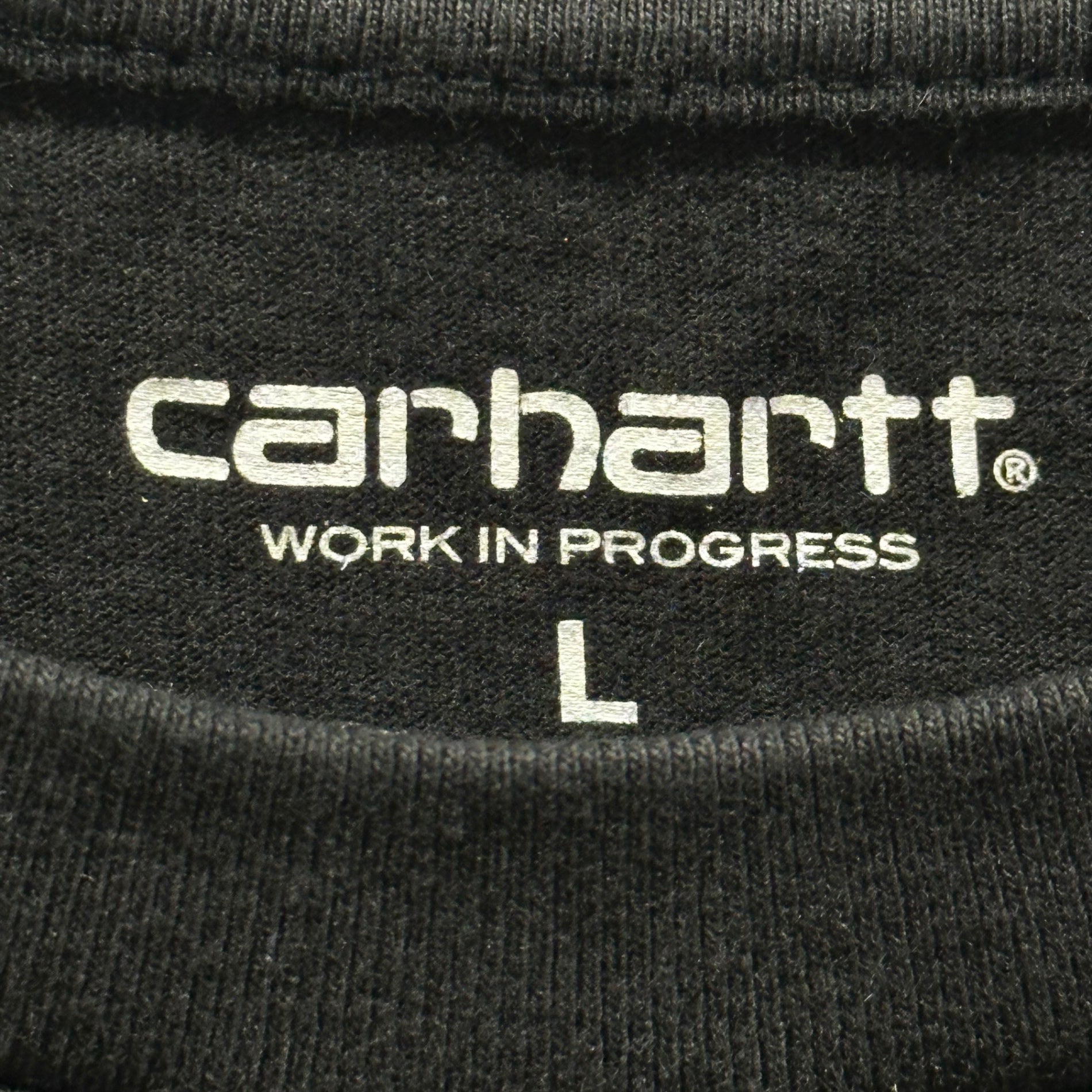 carhartt WIP ×2G (カーハートウィップ×2G) 2020SS S/S POCKET T-SHIRT 半袖 Tシャツ L ブラック 2G限定販売 空山基デザイン ロゴ