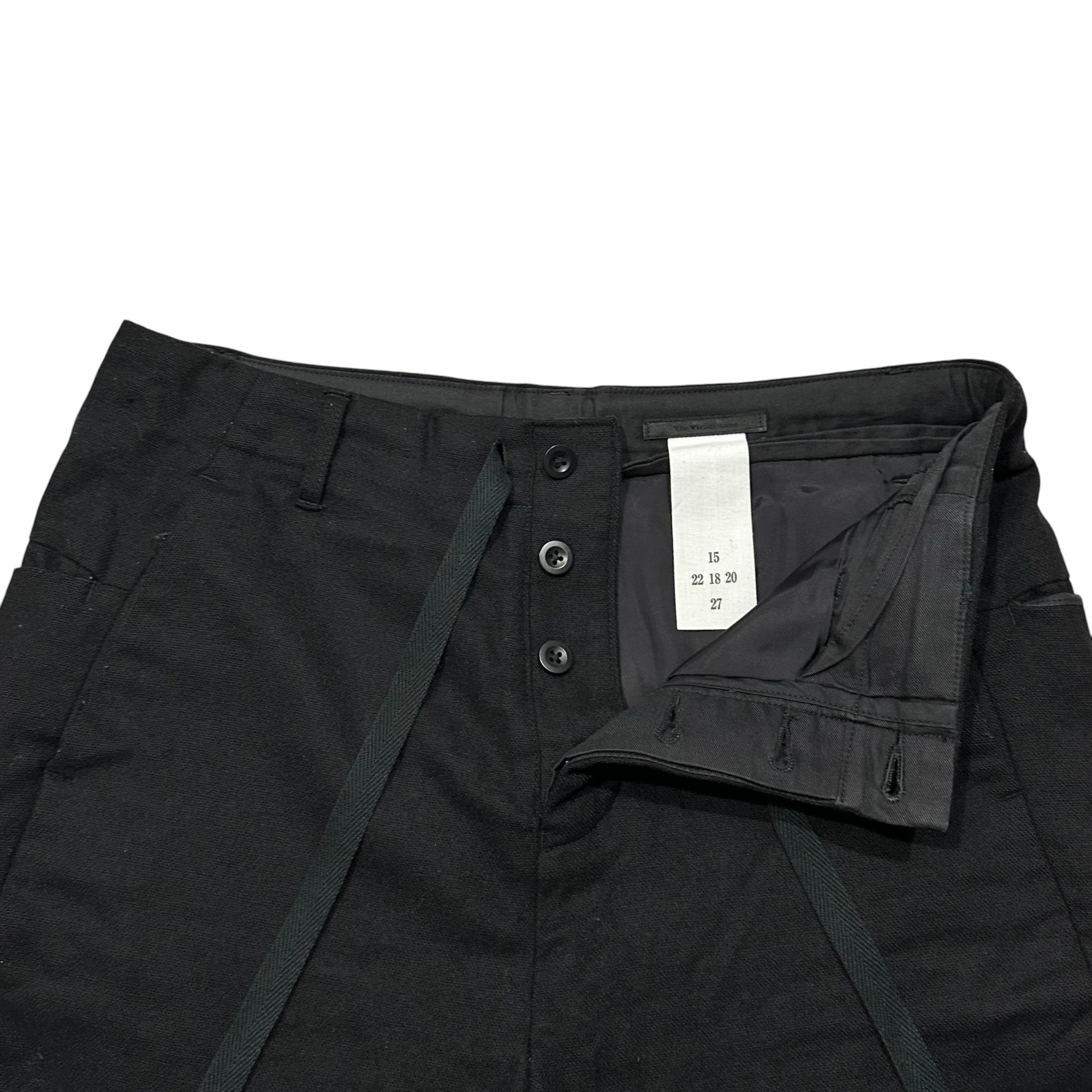 The Viridi-anne(ザヴィリディアン) Wool Harem Pants ウール サルエル パンツ CL-112-04 2 ブラック