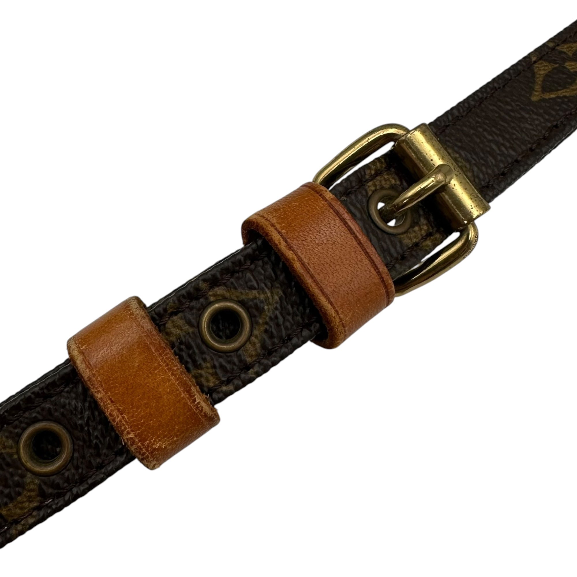 LOUIS VUITTON(ルイヴィトン) 2000's Amazon Monogram Shoulder Pouch アマゾン モノグラム ショルダー ポーチ バッグ M45236 ブラウン 製造番号：AR0090