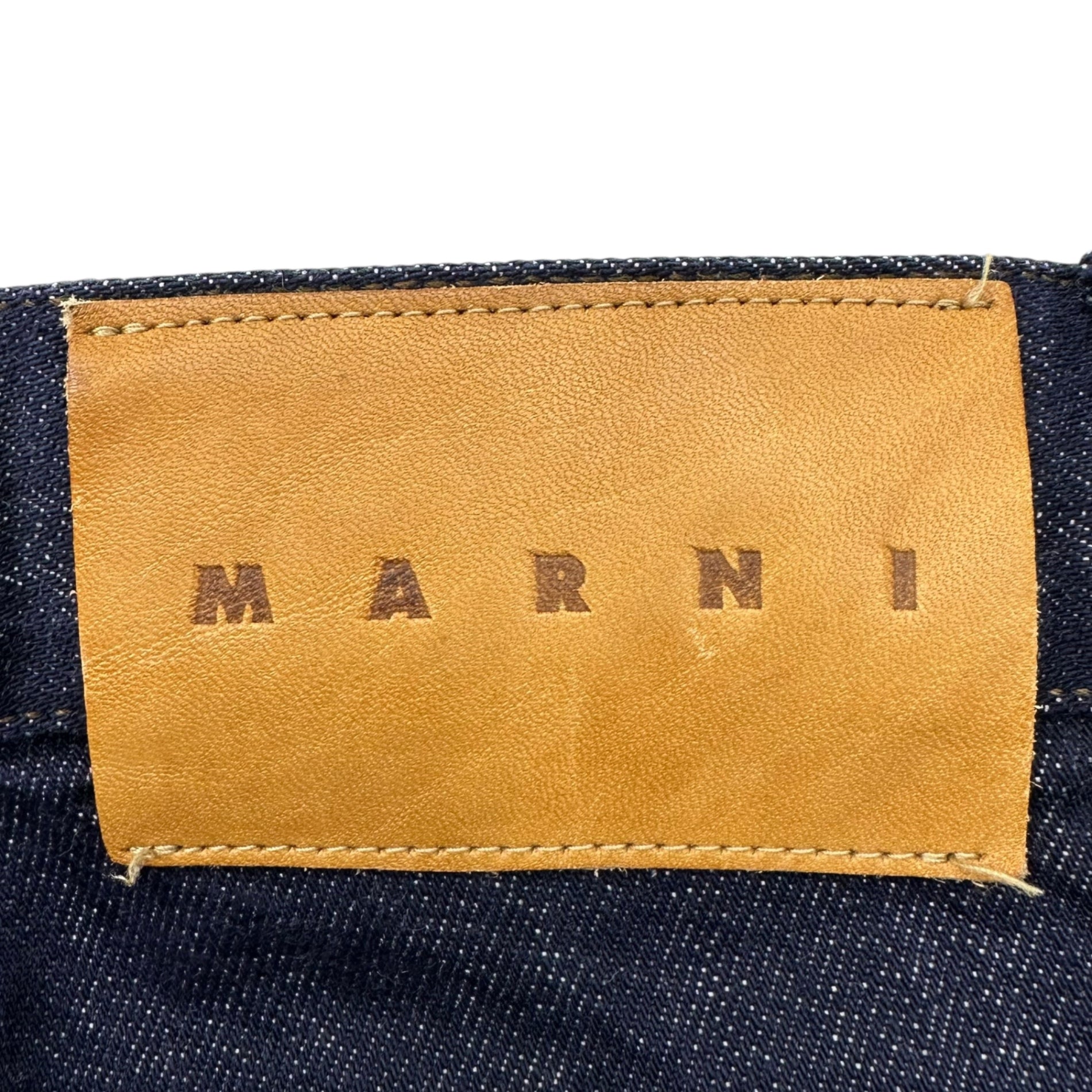 MARNI(マルニ) 18SS WIDE DENIM PANTS ワイド デニム パンツ M05LA0017 S30627 W28 インディゴ