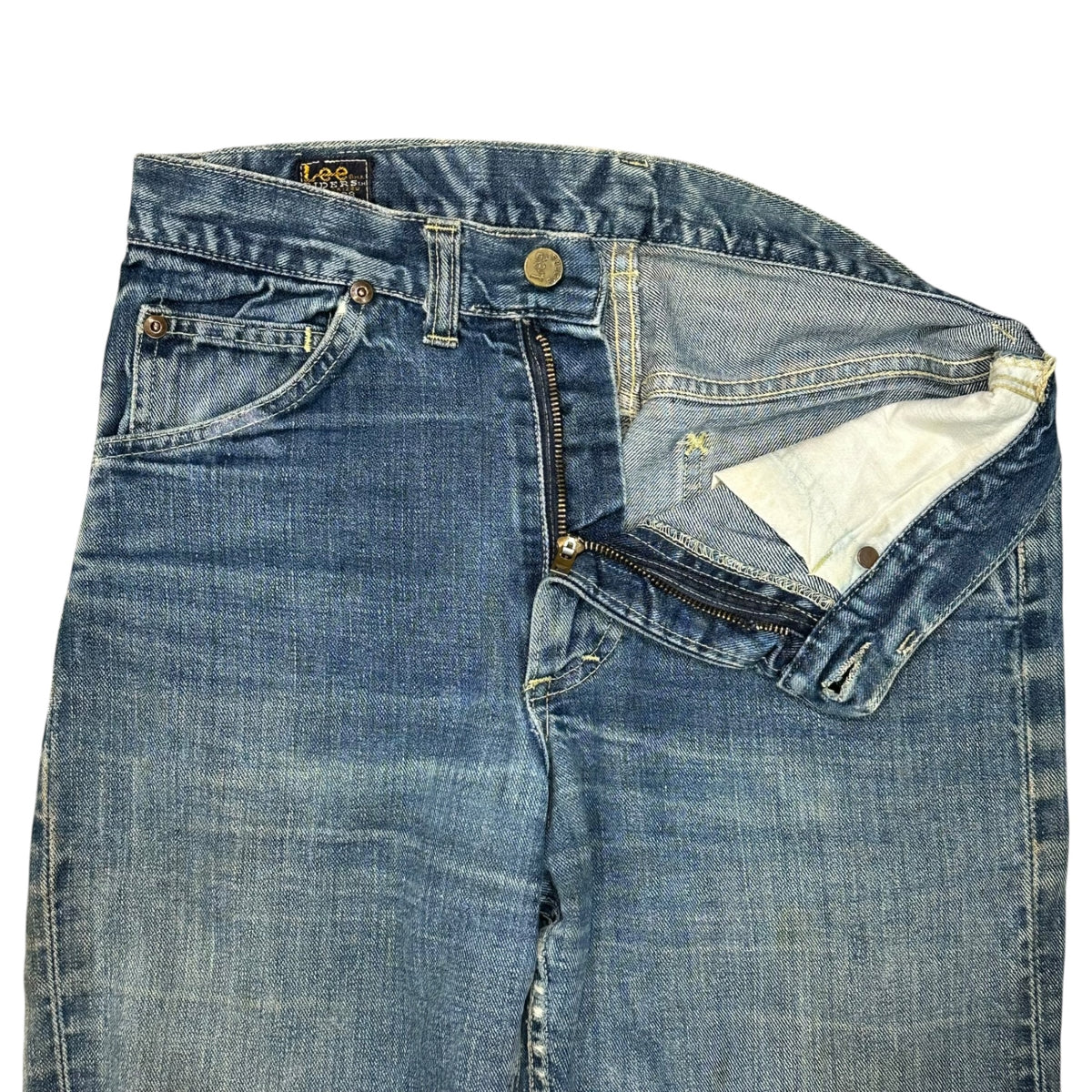 LEE(リー) 1970~1971's RIDERS 101Z Denim Pants デニム パンツ 28 インディゴ 70's 70年代 ヴィンテージ サイド黒タグ最終期