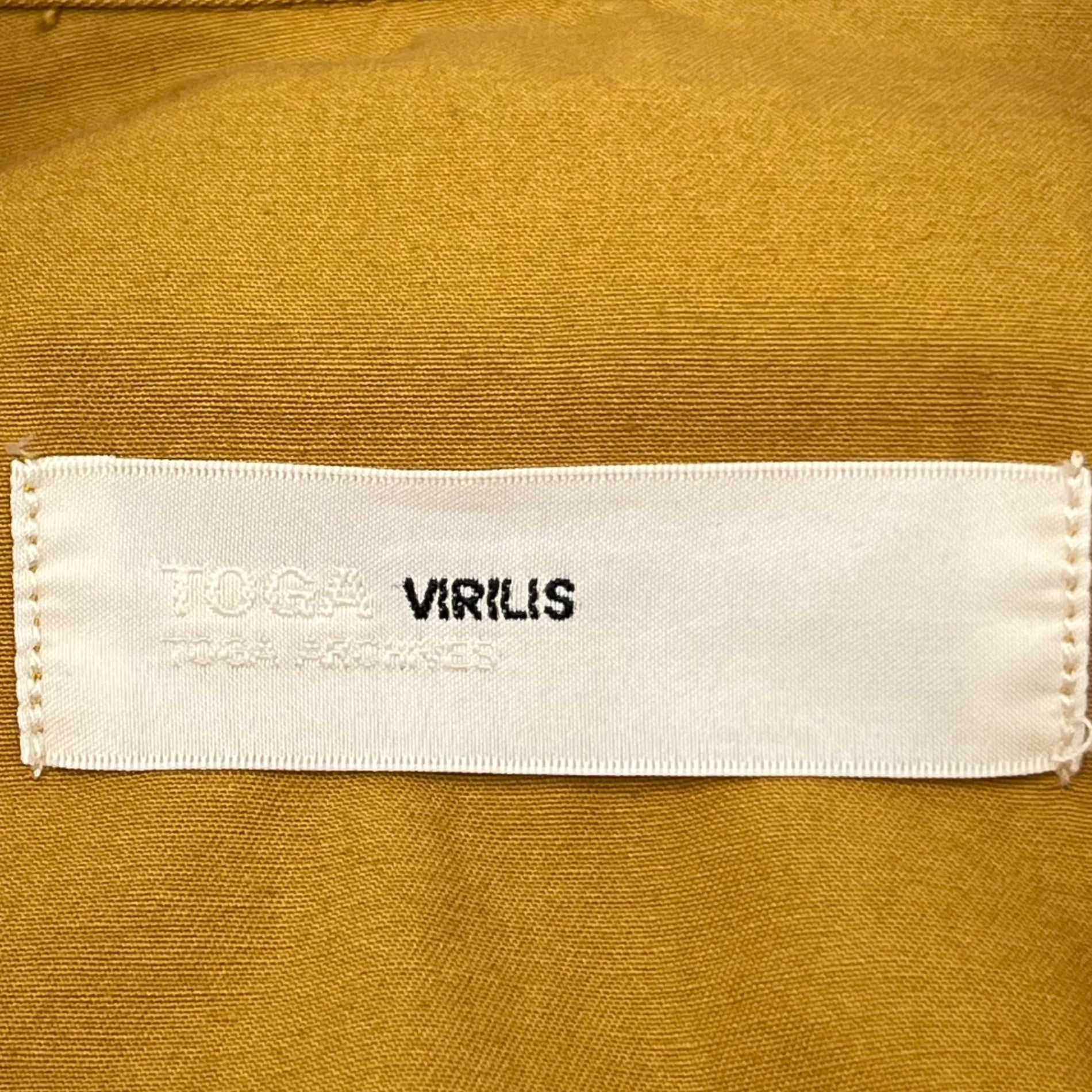 TOGA VIRILIS(トーガビリリース) Western fringe shirt ウエスタン フリンジ シャツ TV02-FJ310 46 ブラウン