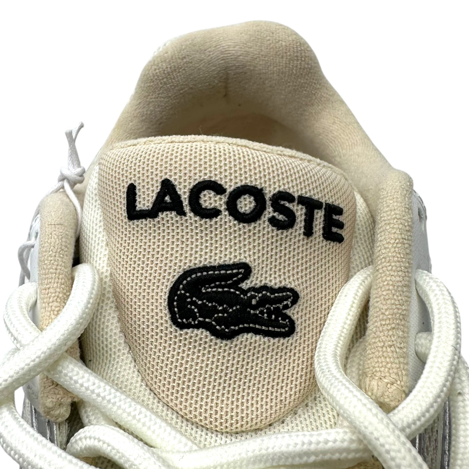 LACOSTE(ラコステ) L003 2K24 124 1 SFA ローカット スニーカー 747SMA0013082 27.5cm ホワイト×グリーン