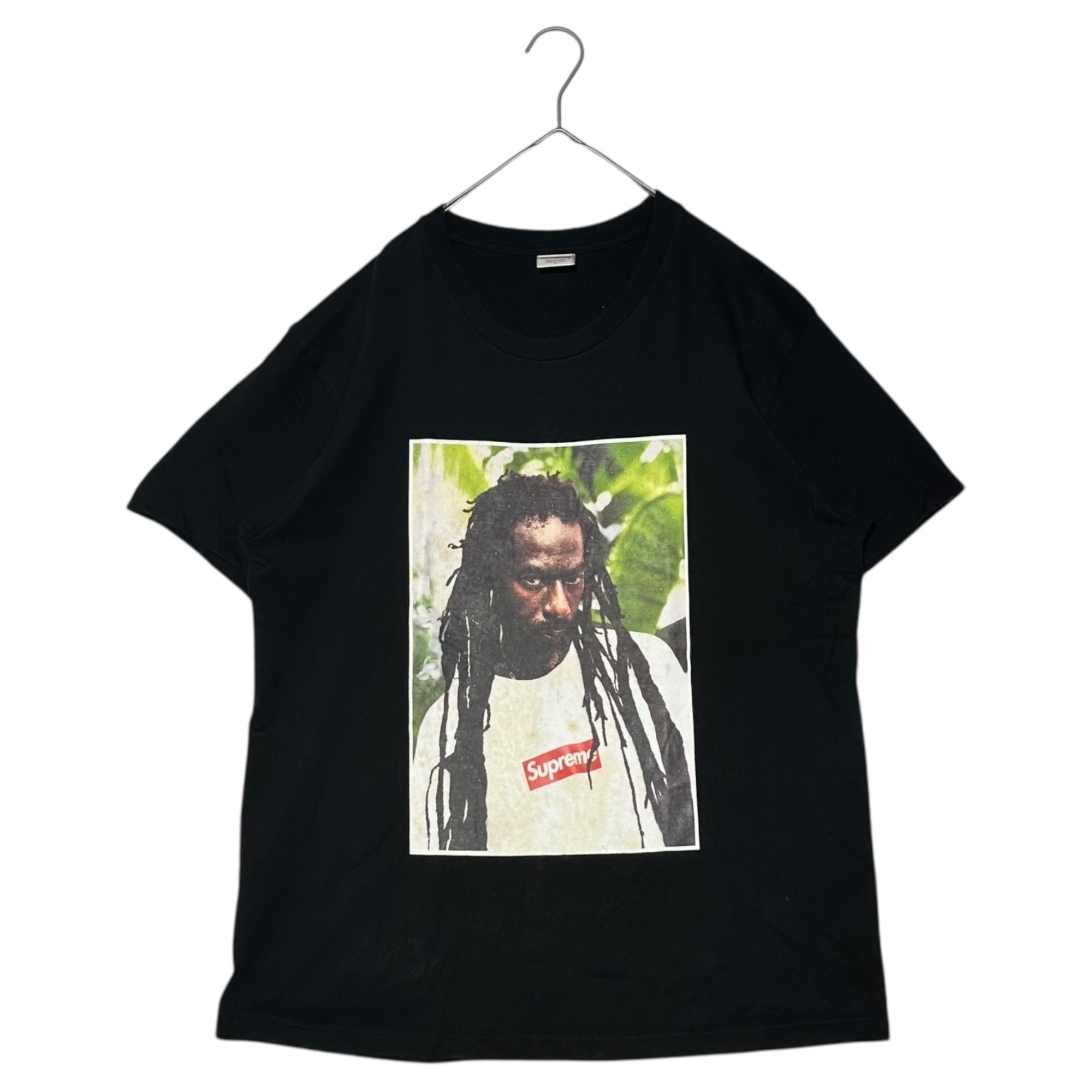 SUPREME(シュプリーム) 19SS Supreme Buju Banton Tee ブシュバントン フォトプリント 半袖 Tシャツ L ブラック
