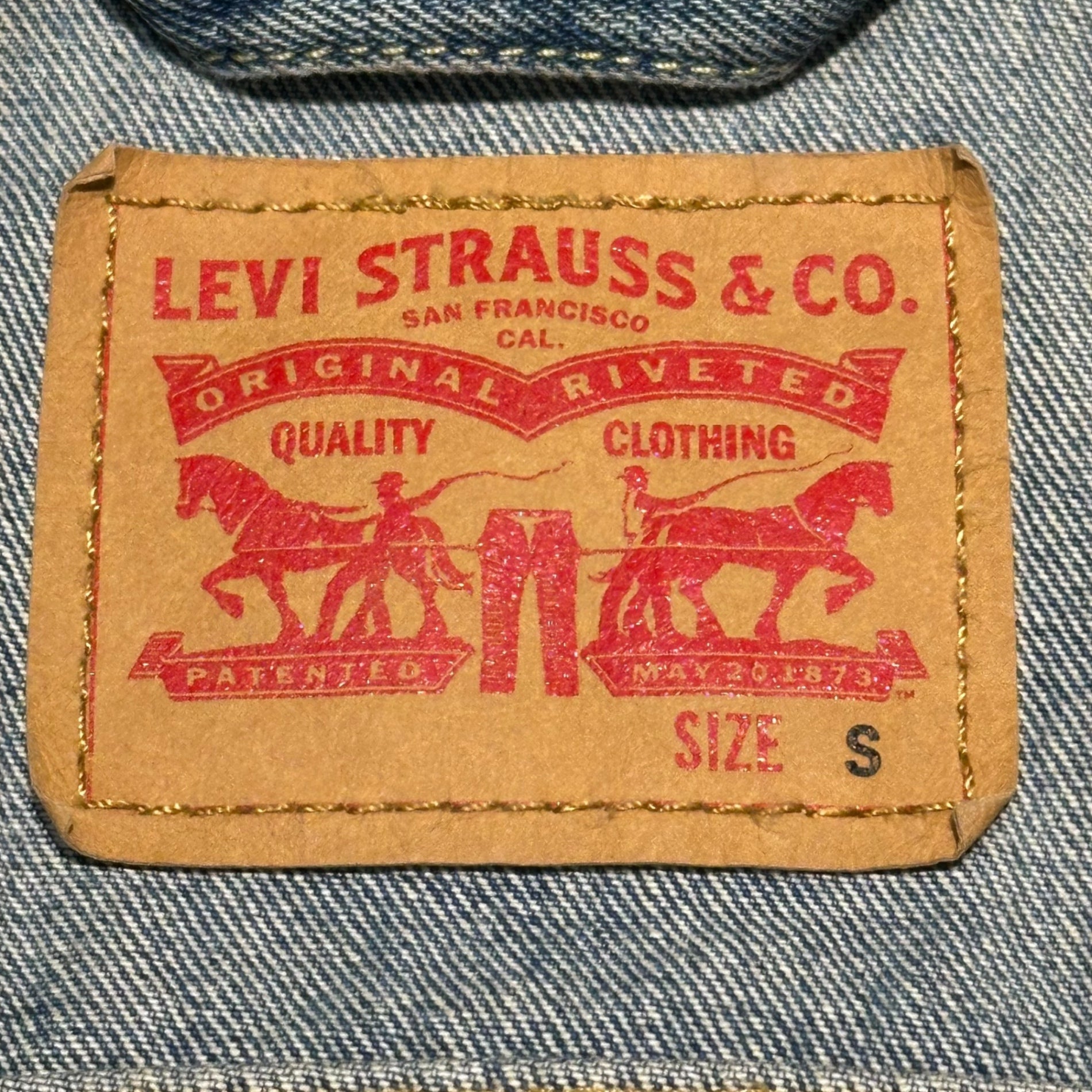 Levi's(リーバイス) TYPE 3 DENIM TRUCKER JACKET サード デニム トラッカー ジャケット 72334-0130 S ライトインディゴ 3rd