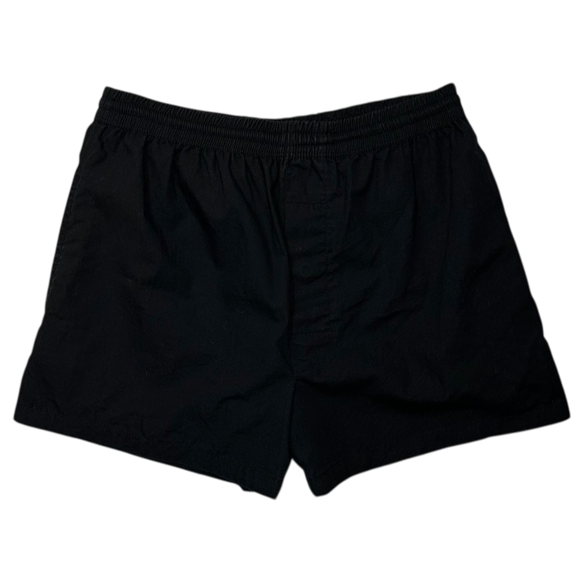 COMME des GARCONS HOMME(コムデギャルソンオム) 80's Vintage Logo Shorts 本人期 ヴィンテージ ロゴ ショーツ HM-020010 表記無(M程度) ブラック ショート ハーフ パンツ 80年代 アーカイブ