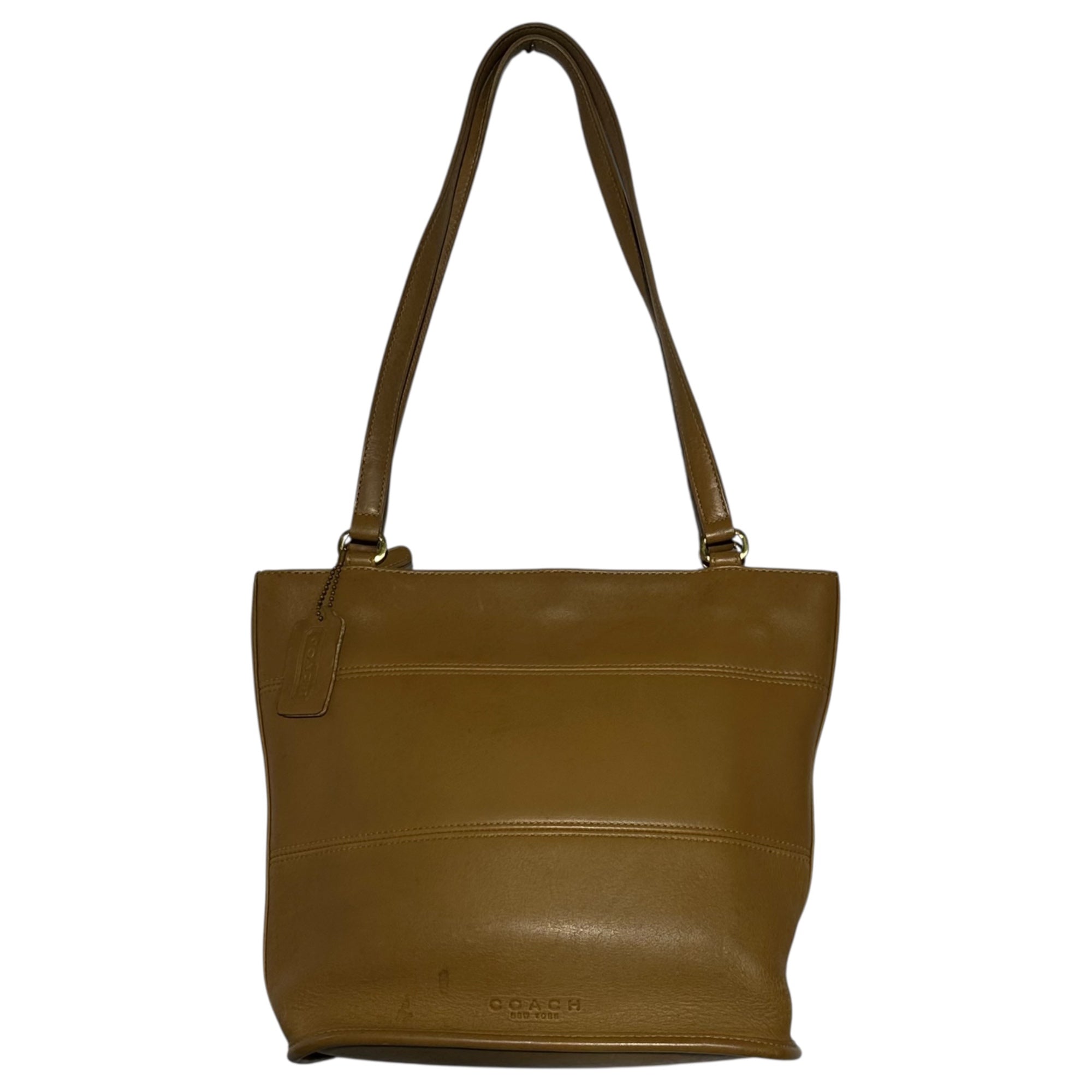 OLD COACH(オールドコーチ) Old leather tote bag オールド レザー トート バッグ ブラウン