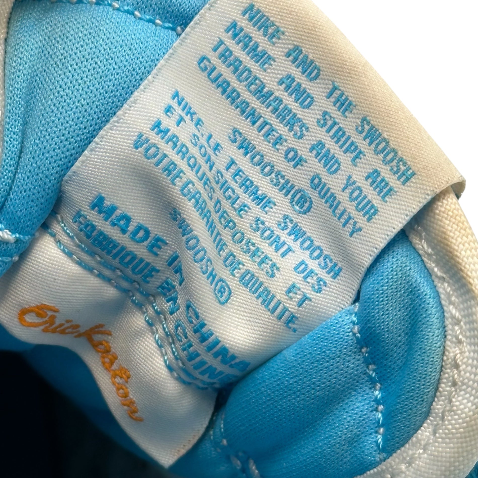 NIKE(ナイキ) SB Air Jordan 1 Low "UNC" ナイキ SB エアジョーダン1 ロー ノースカロライナ CJ7891-401 26.5cm ライトブルー×ホワイト