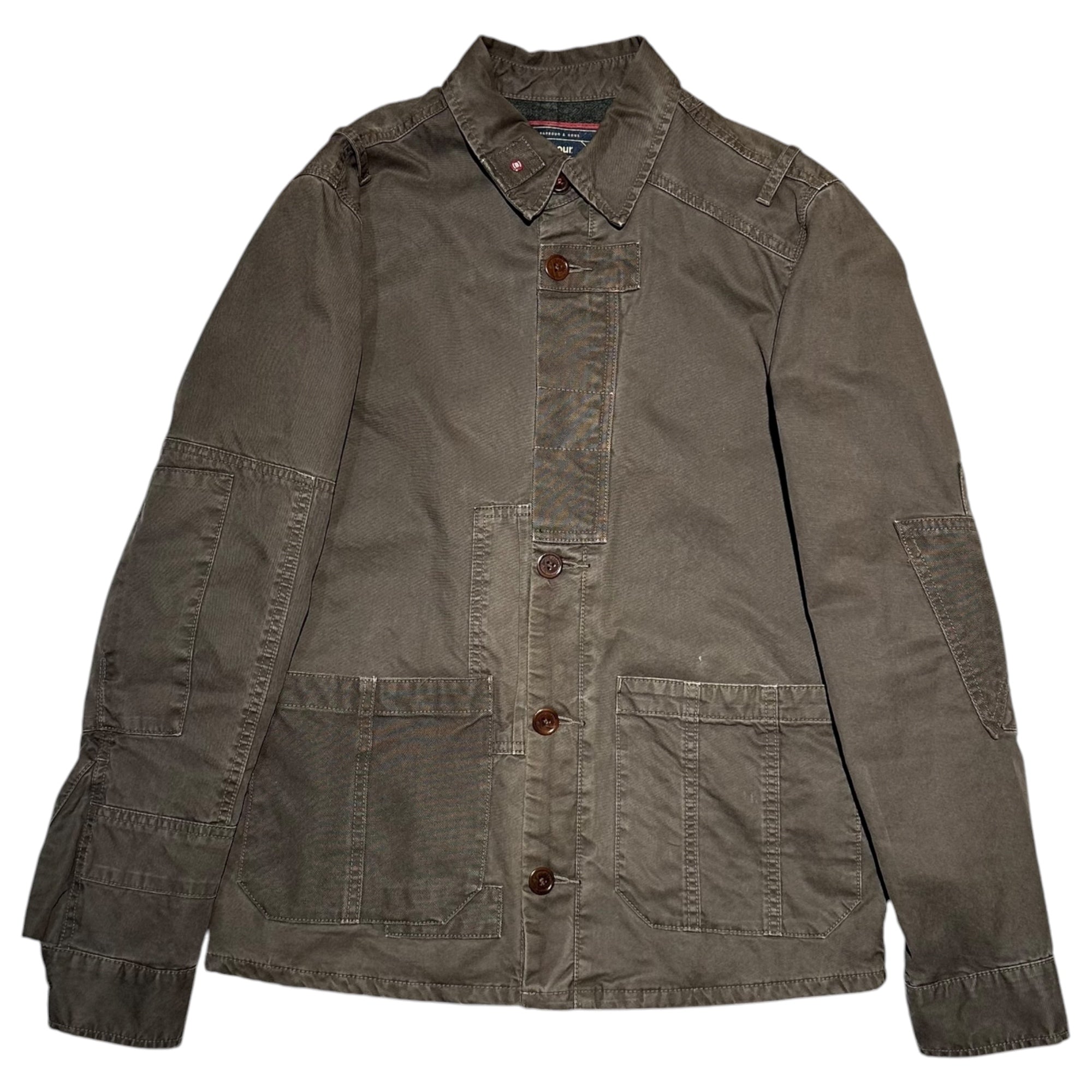 Barbour(バブアー) Dept. (B) Wool Liner Coverall デプト ウール ライナー カバーオール MCA0260OL51 S グレー ミリタリー ジャケット