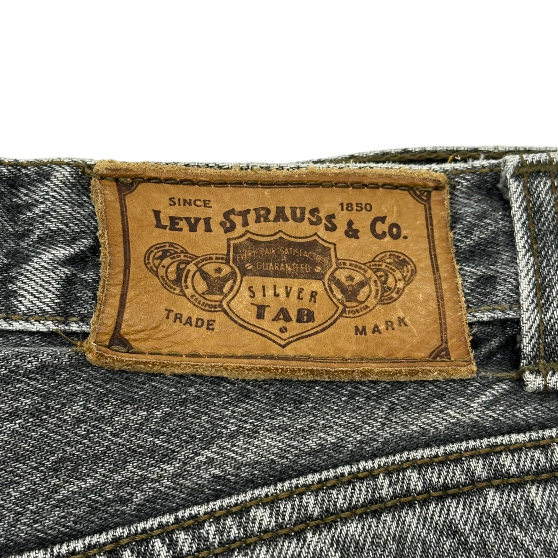 Levi's(リーバイス) 00's SILVER TAB tapered denim pants シルバータブ デニム パンツ W30 L32 グレー