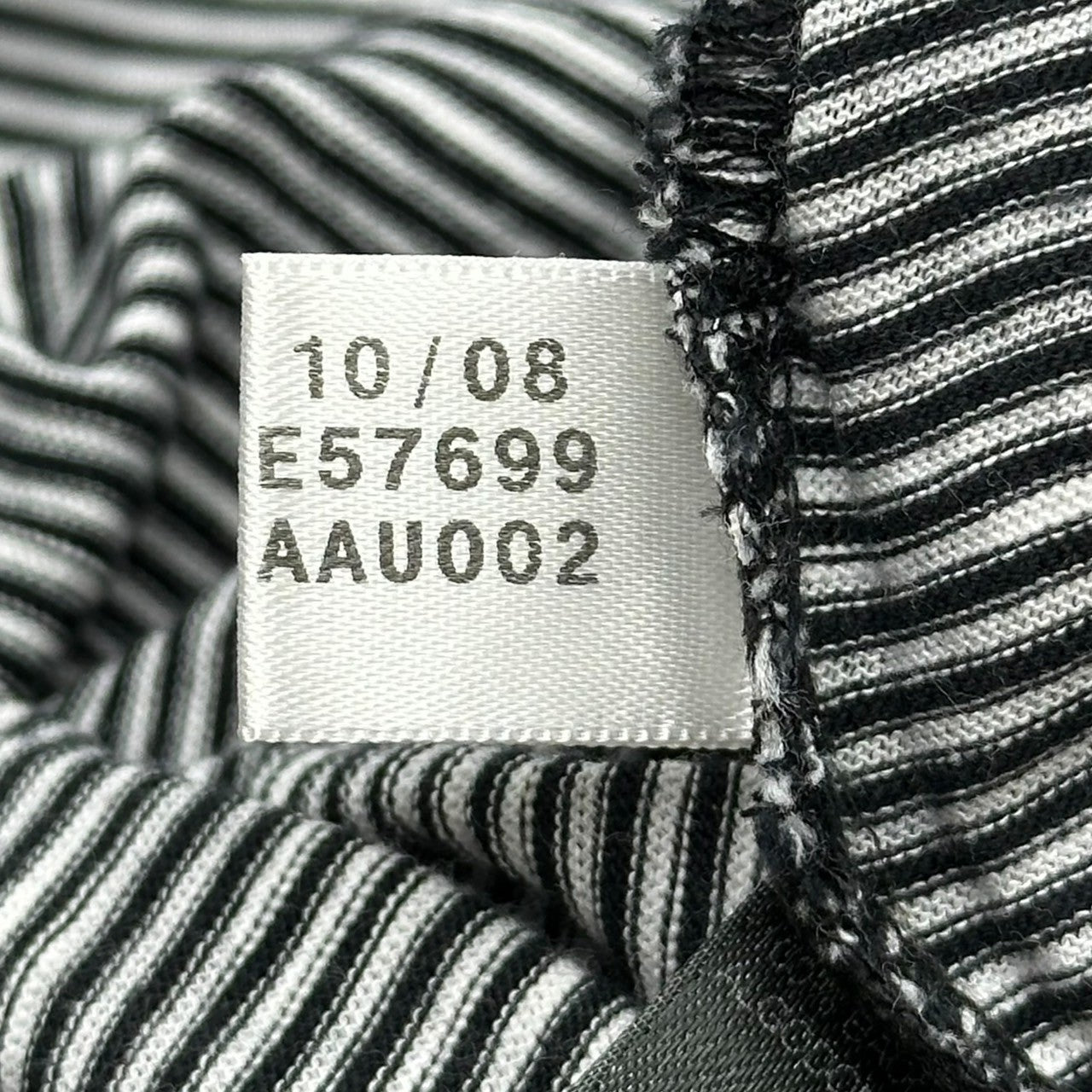 Y-3(ワイスリー) Distorted Border S/S Tee 変形 ボーダー 半袖 Tシャツ E57699 S ホワイト×ブラック