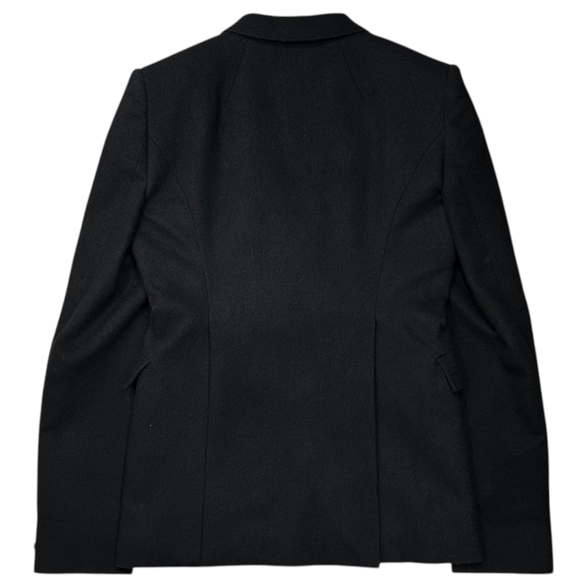 Rick Owens(リックオウエンス) Cotton-Wool Brushed 1B Blazer Jacket
