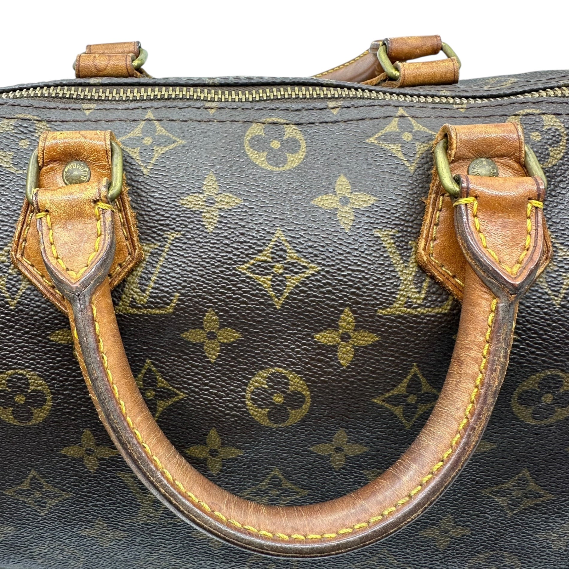 LOUIS VUITTON(ルイヴィトン) 80's USA made Speedy 30 スピーディ 30 モノグラム 30 ブラウン 874FC 80年代 1987年製造 ヴィンテージ ミニ ボストン バッグ ハンド