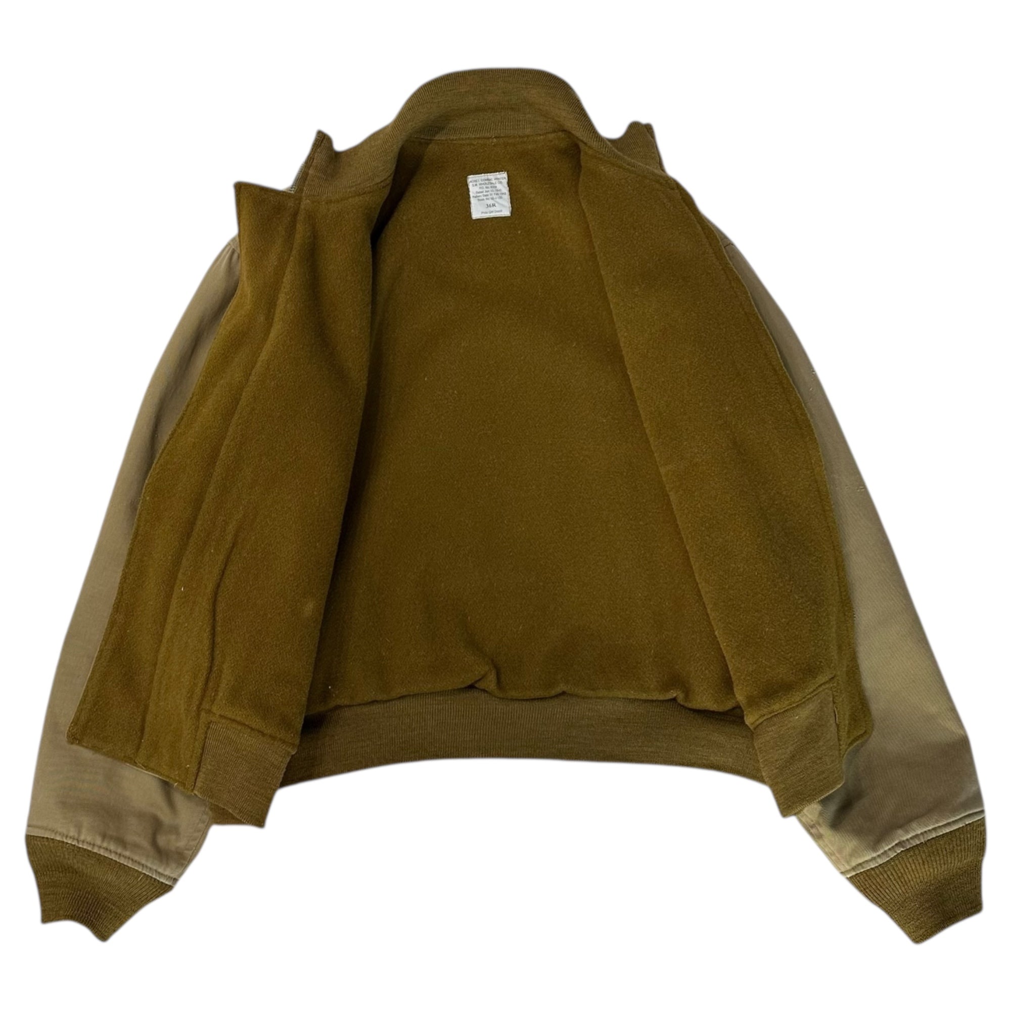 SM WHOLESALE(エスエムホールセール) JACKET, COMBAT, WINTER 前期型 タンカース ジャケット 55-J-133 36R カーキ ミリタリー