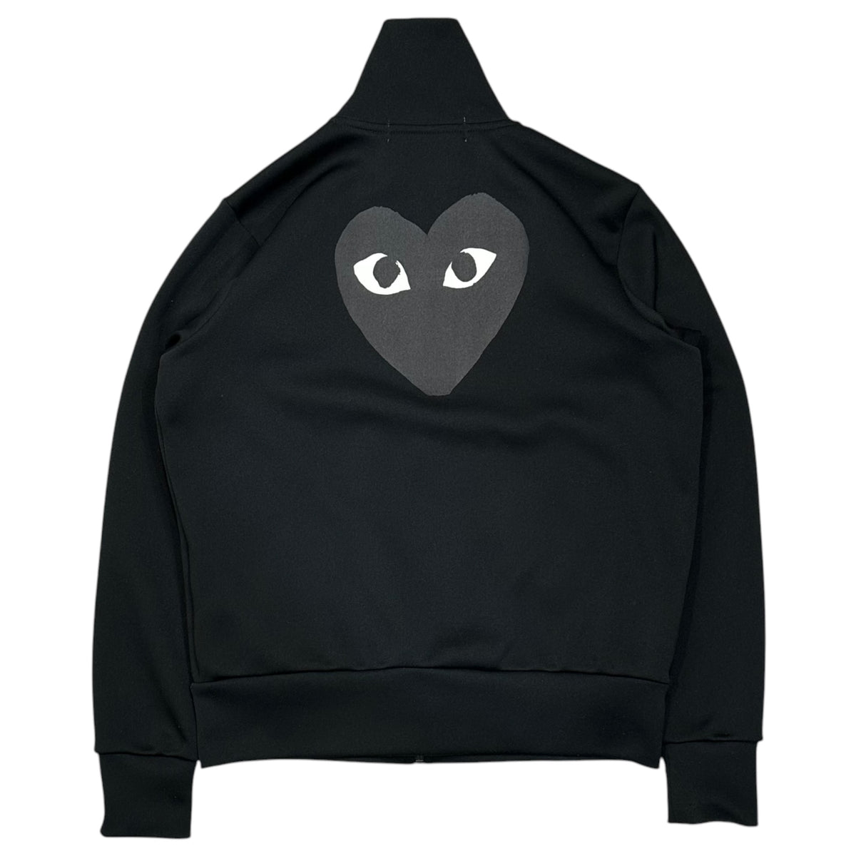 PLAY COMME des GARCONS(プレイコムデギャルソン) Heart Patch Track Jacket ハート ワッペン トラック ジャケット AZ-T255 L ブラック AD2018