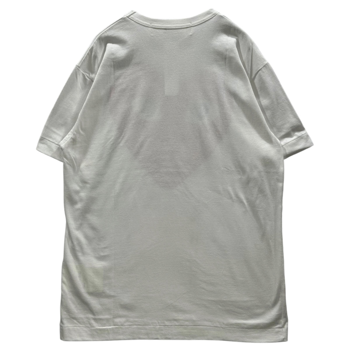 PLAY COMME des GARCONS(プレイコムデギャルソン) Printed Red Heart T-Shirt With Red Emblem White ハート ワッペン プリント Tシャツ AZ-T026-051 M ホワイト×レッド AD2005