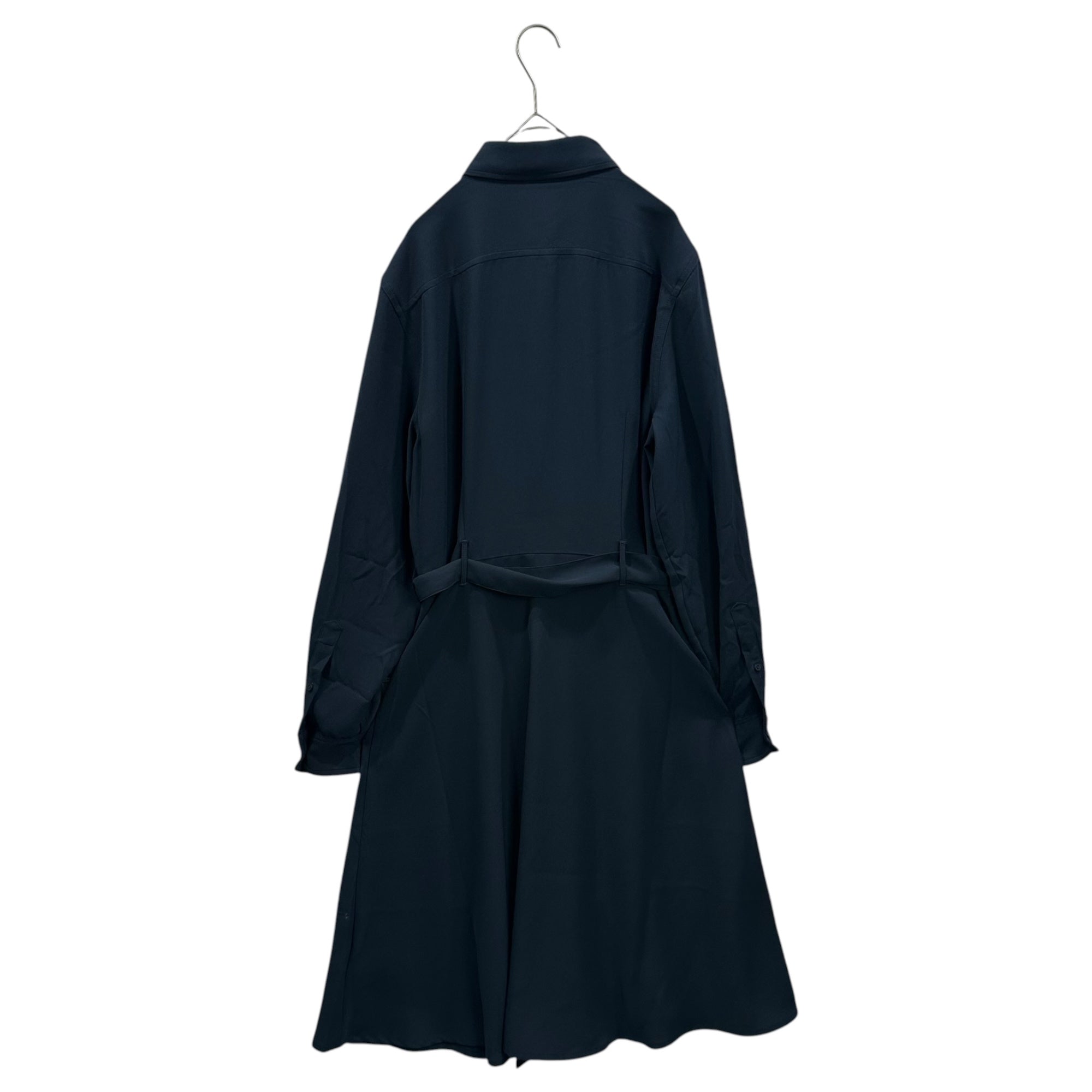 LAUREN RALPH LAUREN(ローレンラルフローレン) L/S Shirt Dress 長袖 シャツ ワンピース 6(ML程度) ネイビー
